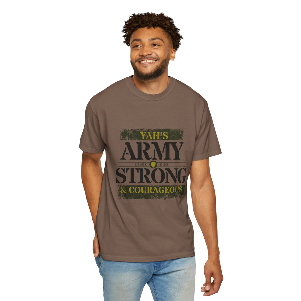 “Yah’s Army” Garment-Dyed T-shirt