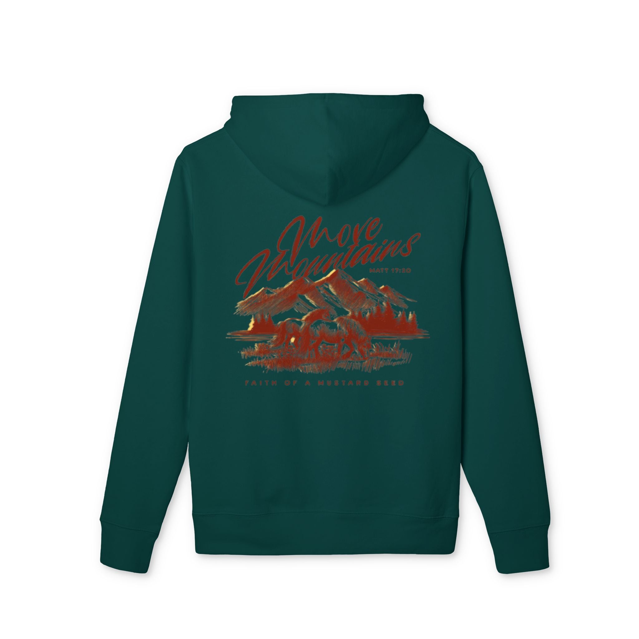 Women’s “Move mountains” Heavy Hoodie