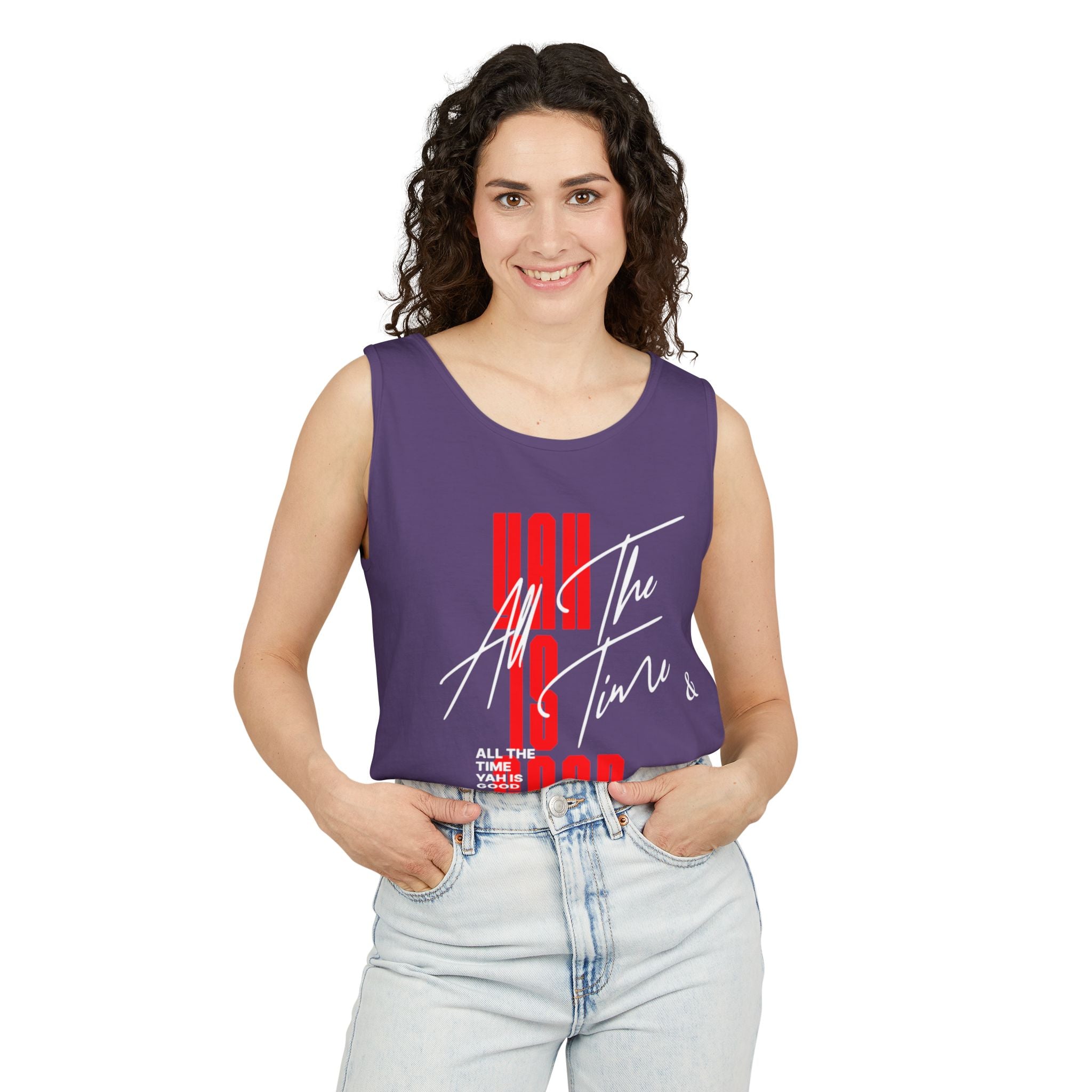 Unisex Yah is good Tank Top