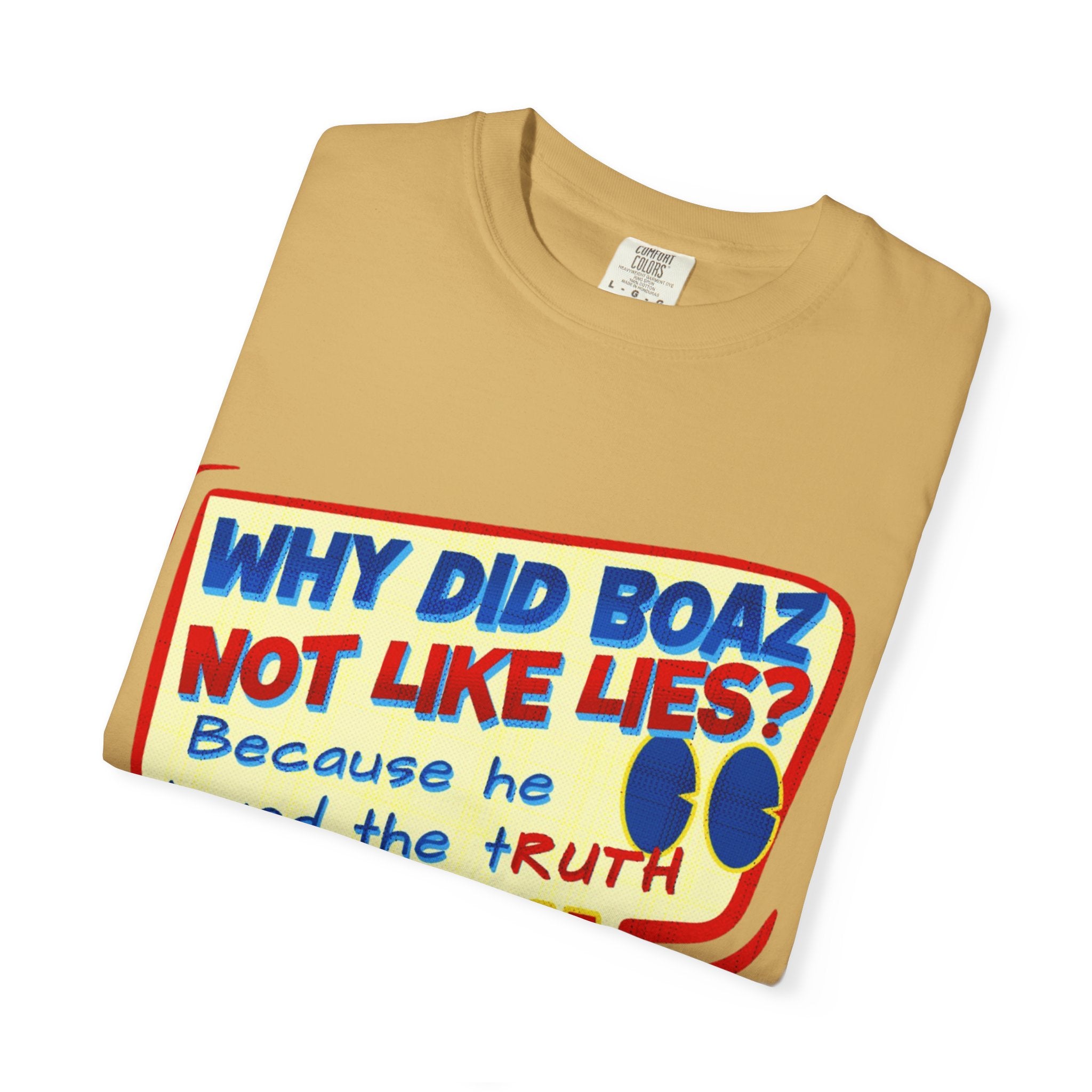 “Boaz” Unisex Garment-Dyed T-shirt