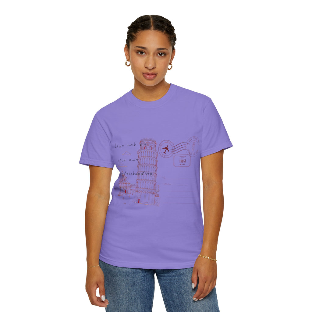 Women’s “LEAN NOT” Unisex Garment-Dyed T-shirt