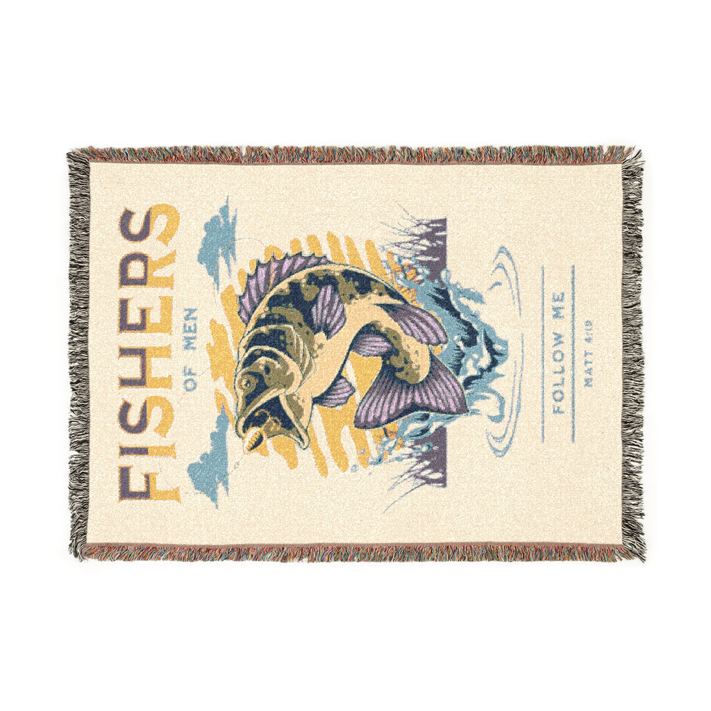 “Fishers of men” Woven Blanket