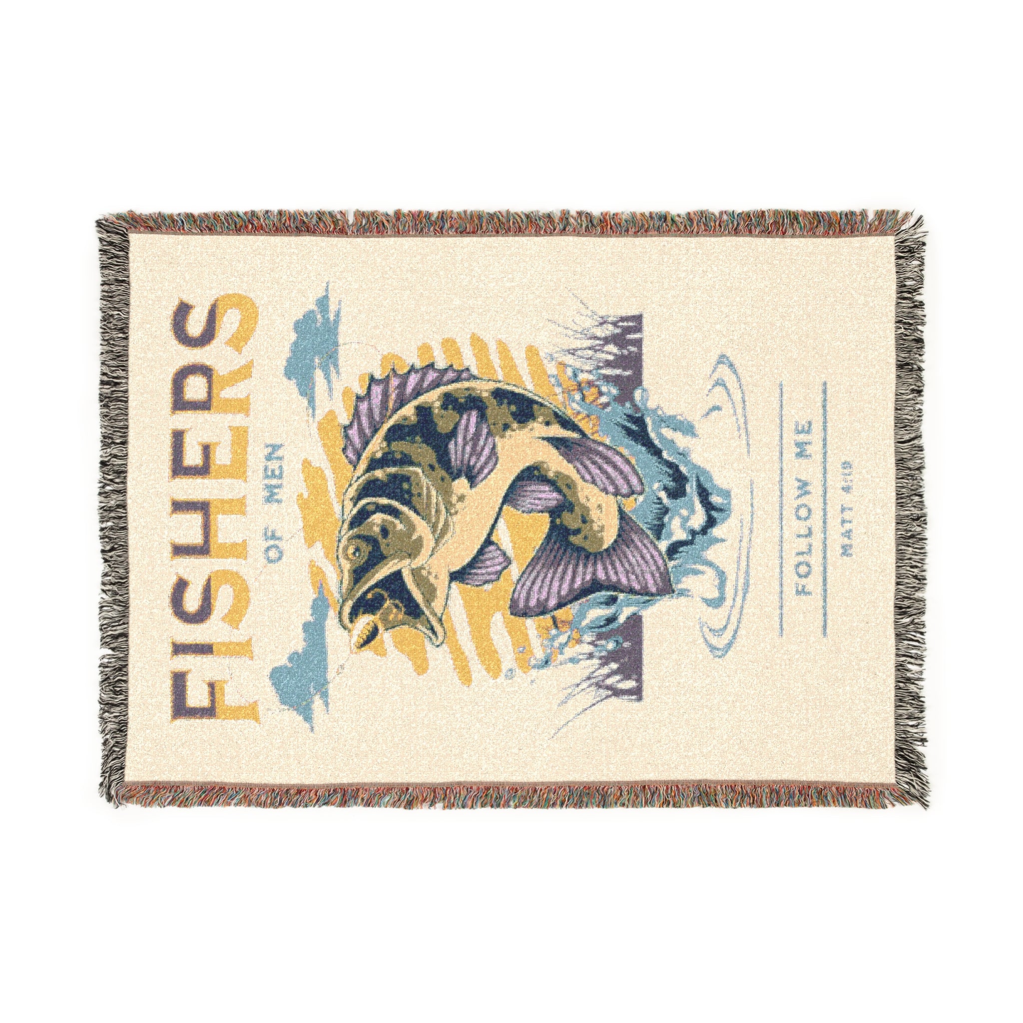 “Fishers of men” Woven Blanket