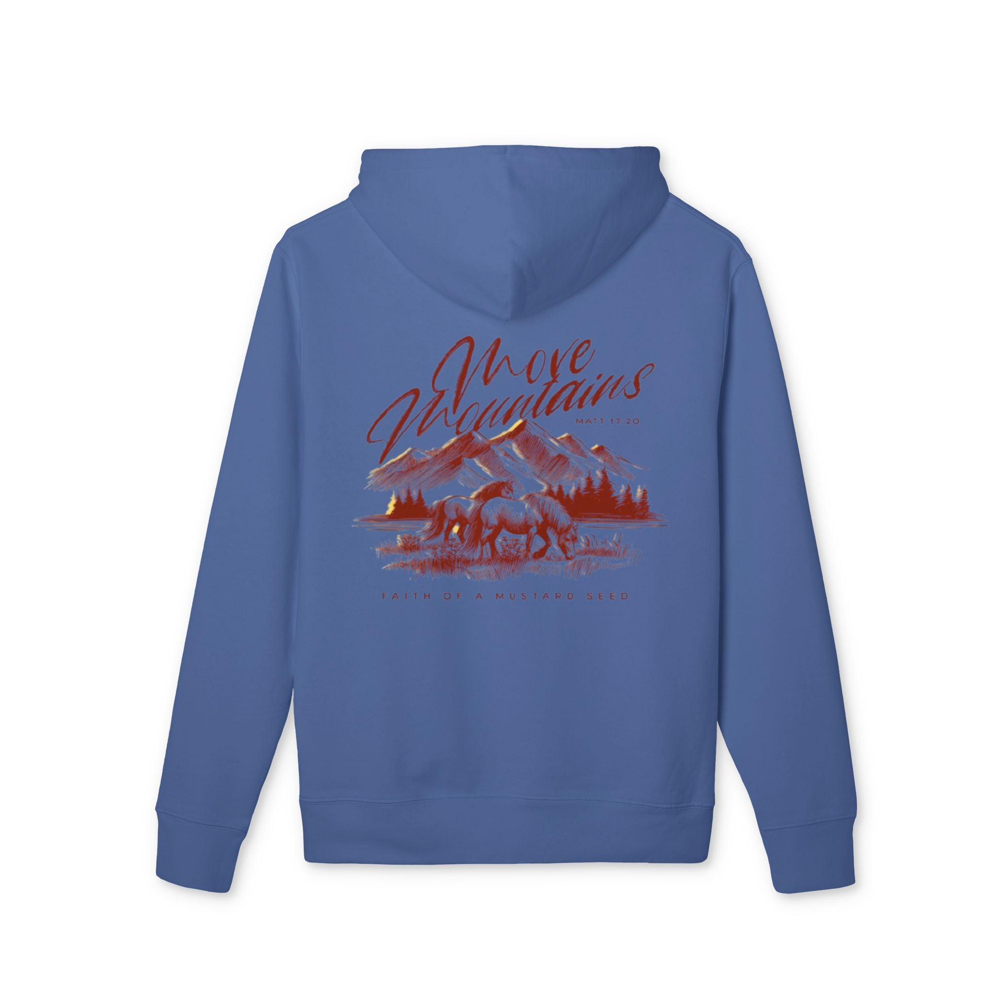 Women’s “Move mountains” Heavy Hoodie