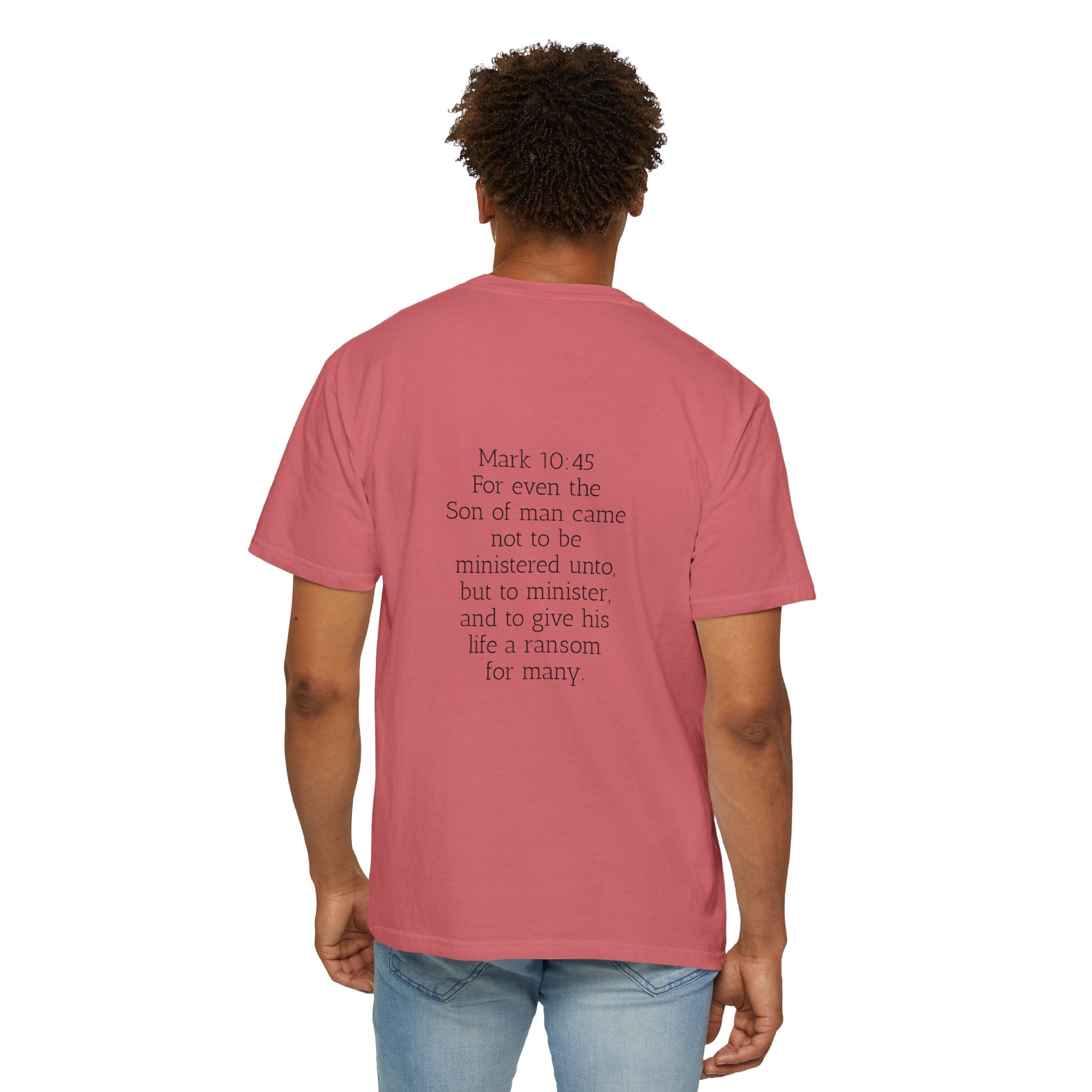 “Called to serve “ Unisex Garment-Dyed T-shirt