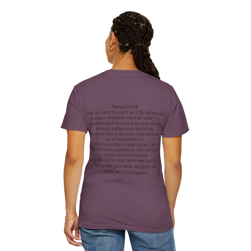 Women’s “Salty and lit” Unisex Garment-Dyed T-shirt