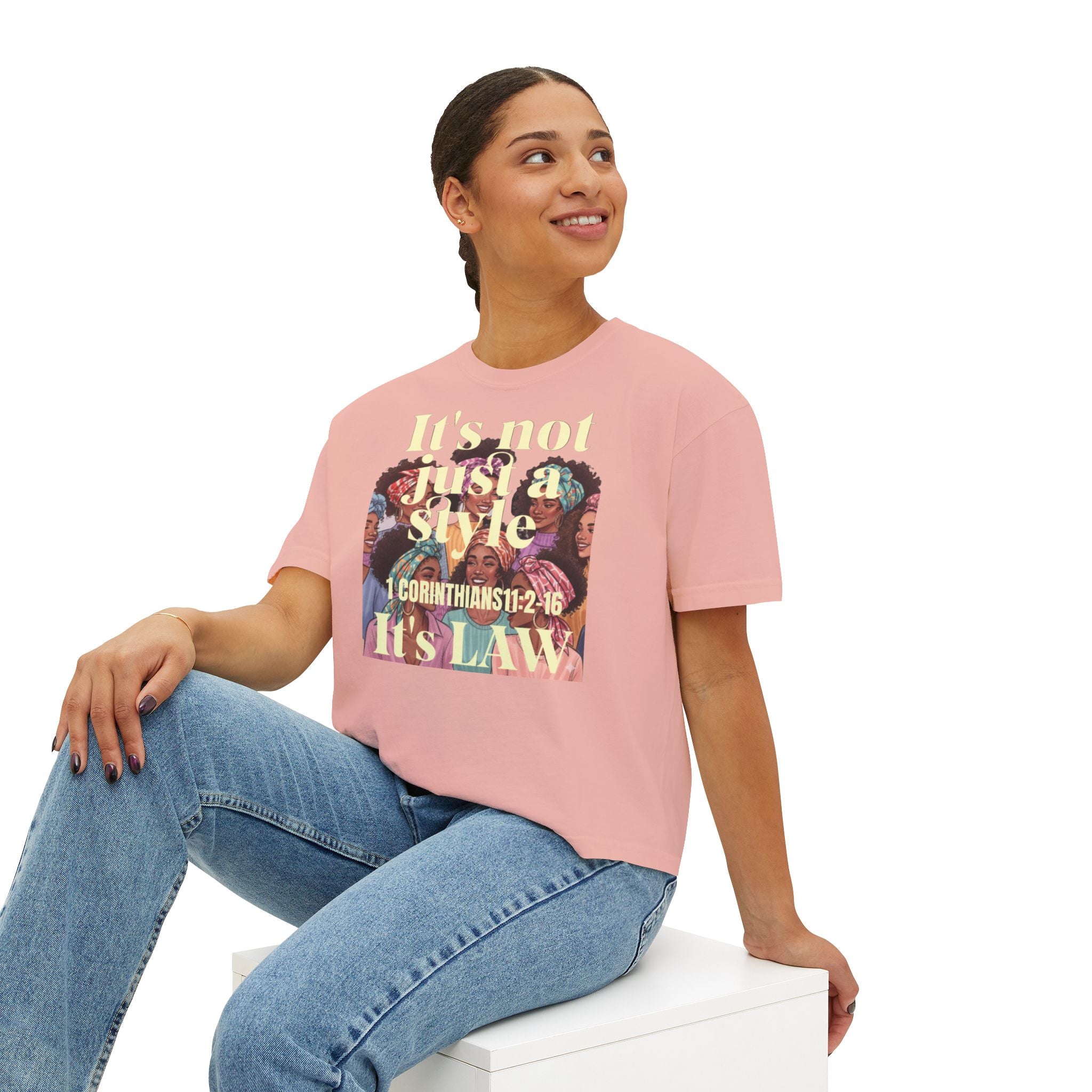 Not just a style Women's Boxy Tee