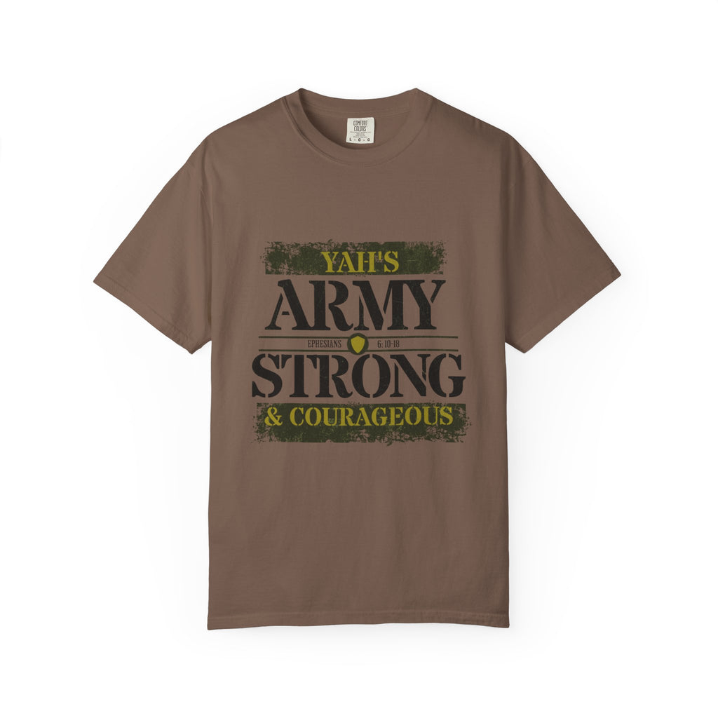 Women’s “Yah’s Army” Garment-Dyed T-shirt