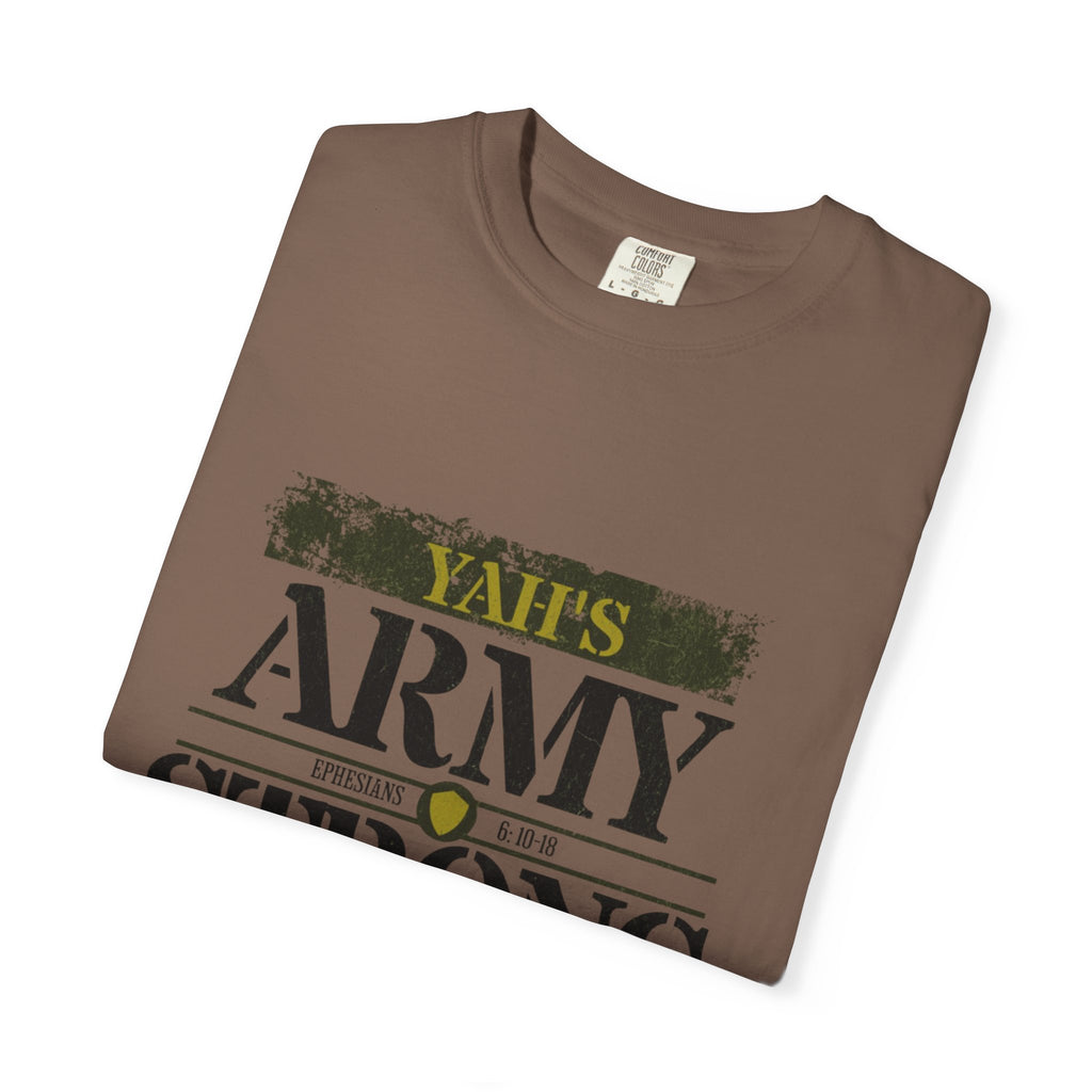 Women’s “Yah’s Army” Garment-Dyed T-shirt