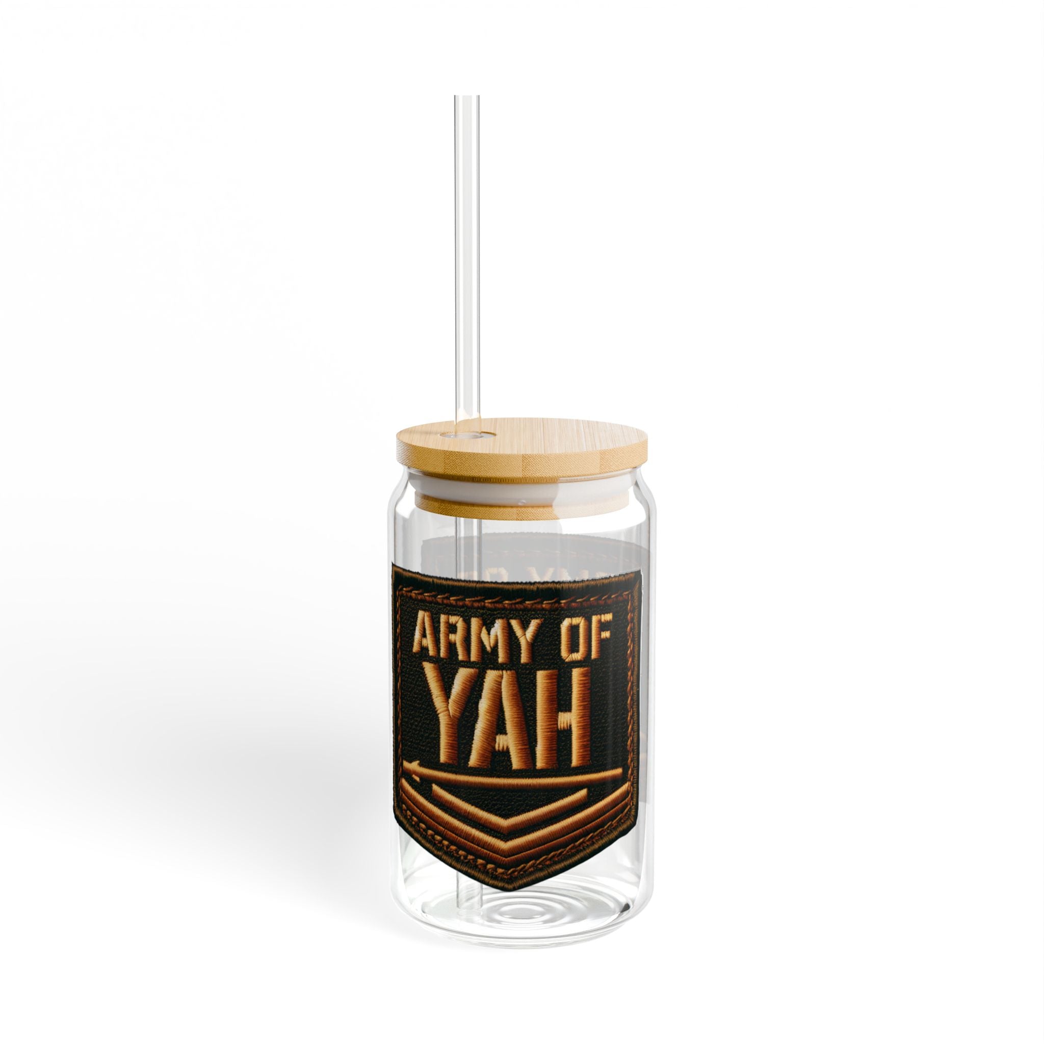 “Any of Yah”  Sipper Glass, 16oz