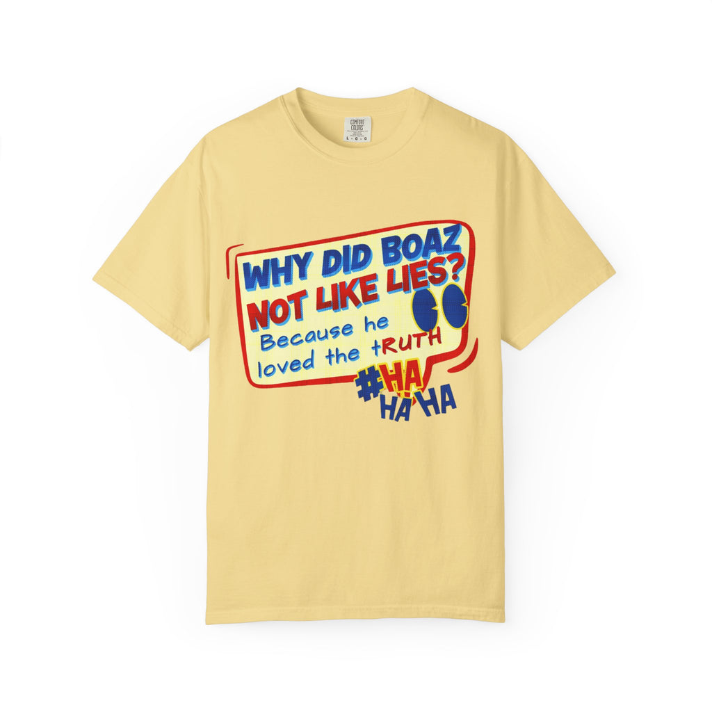 “Boaz” Unisex Garment-Dyed T-shirt