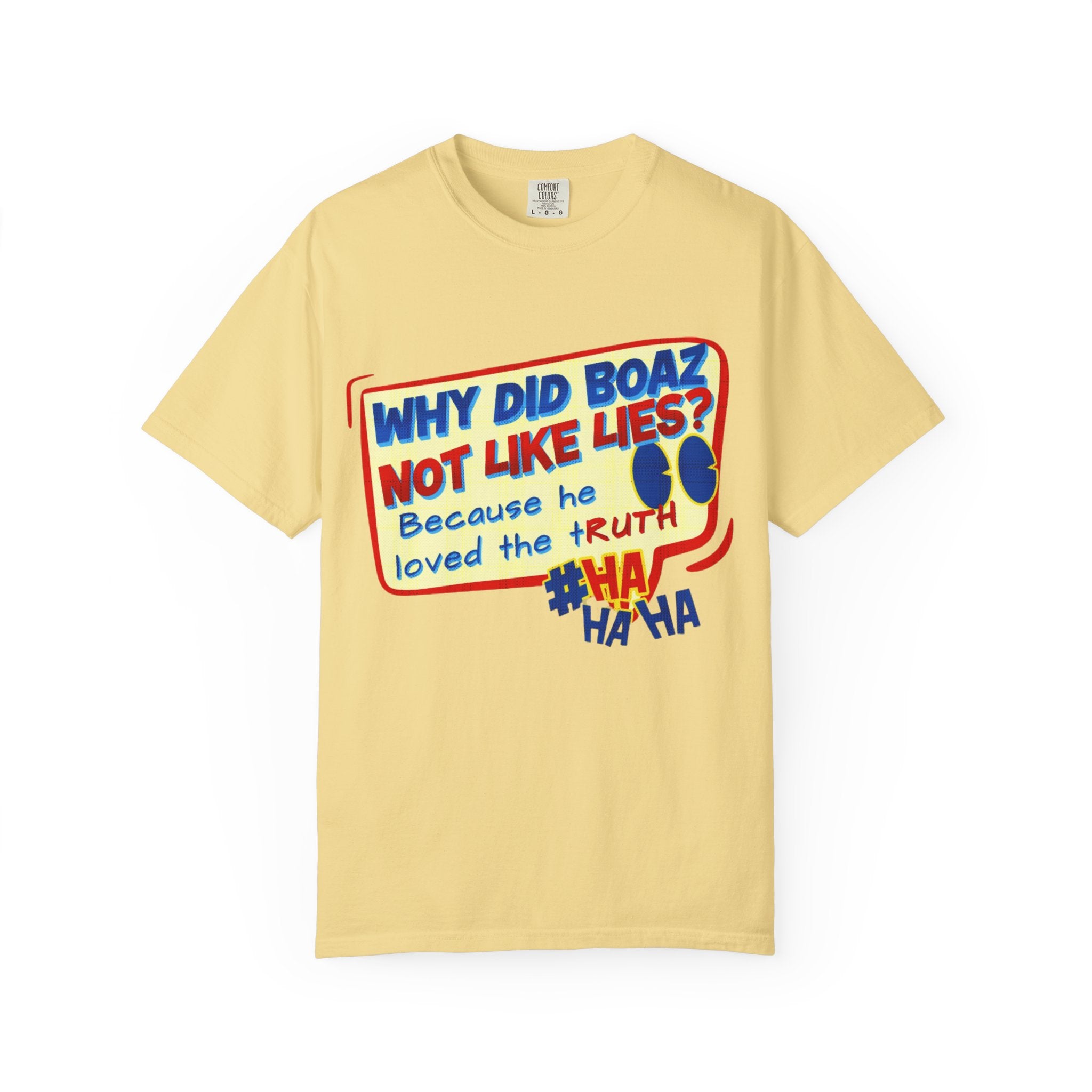 “Boaz” Unisex Garment-Dyed T-shirt