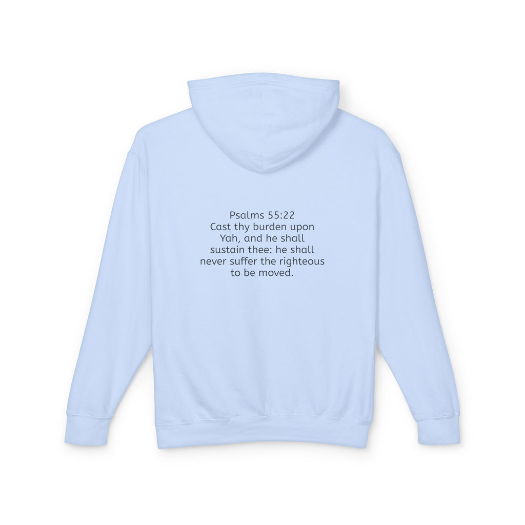 “It’s above me now” Unisex Lightweight Hooded Sweatshirt
