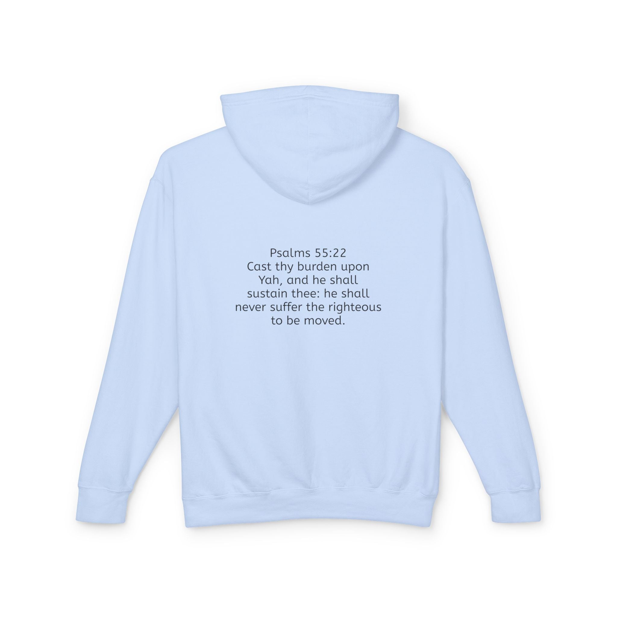 “It’s above me now” Unisex Lightweight Hooded Sweatshirt