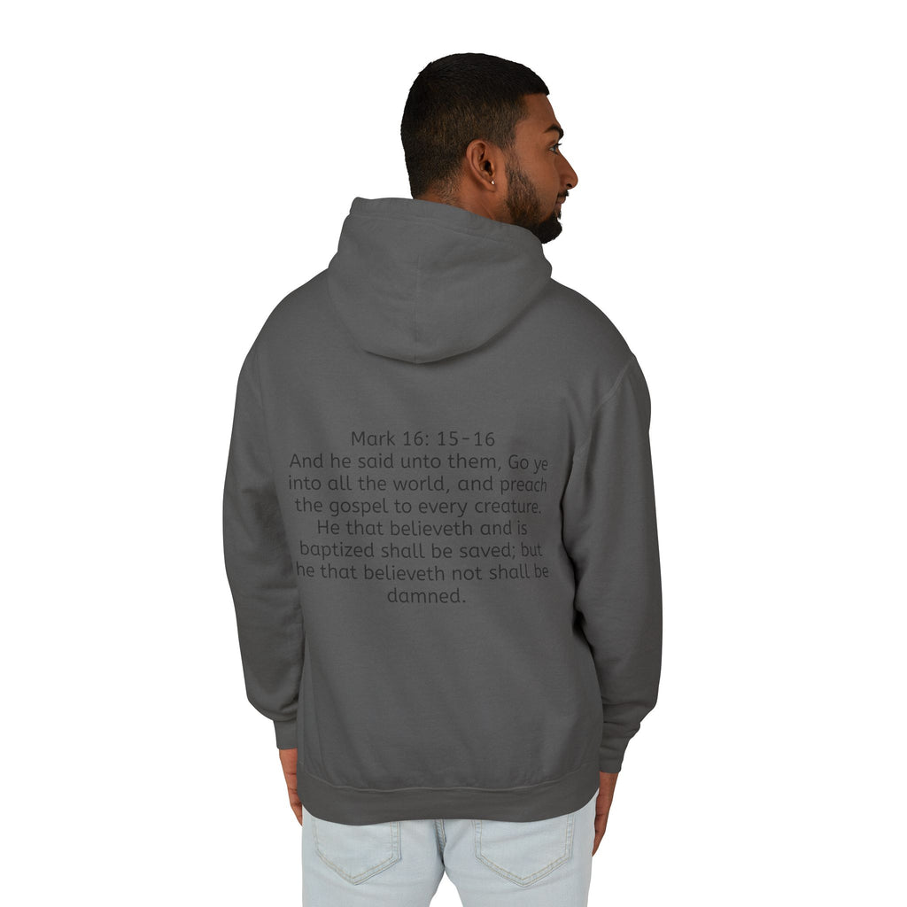 “SPREAD THE GOSPEL” Unisex Lightweight Hooded Sweatshirt