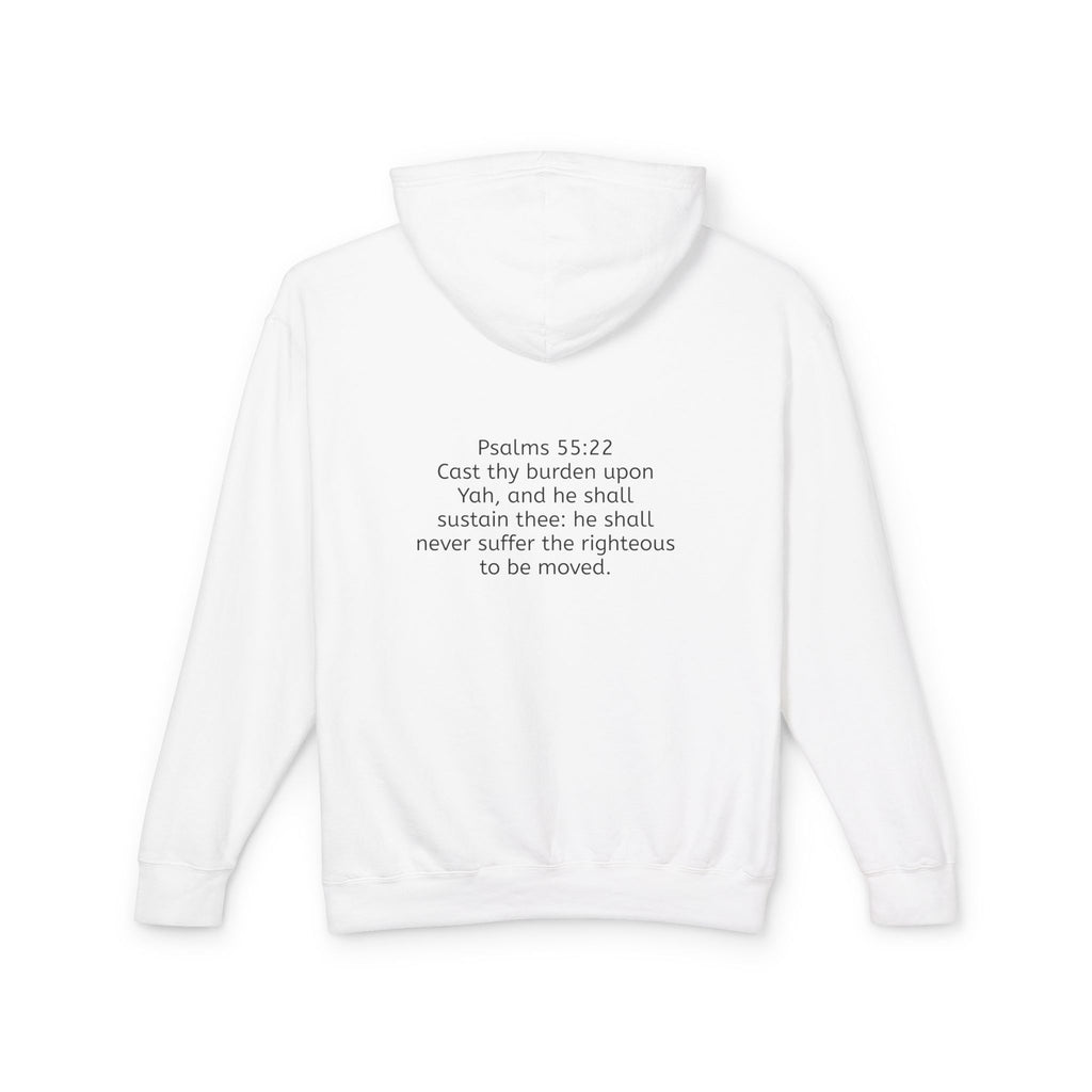 “It’s above me now” Unisex Lightweight Hooded Sweatshirt