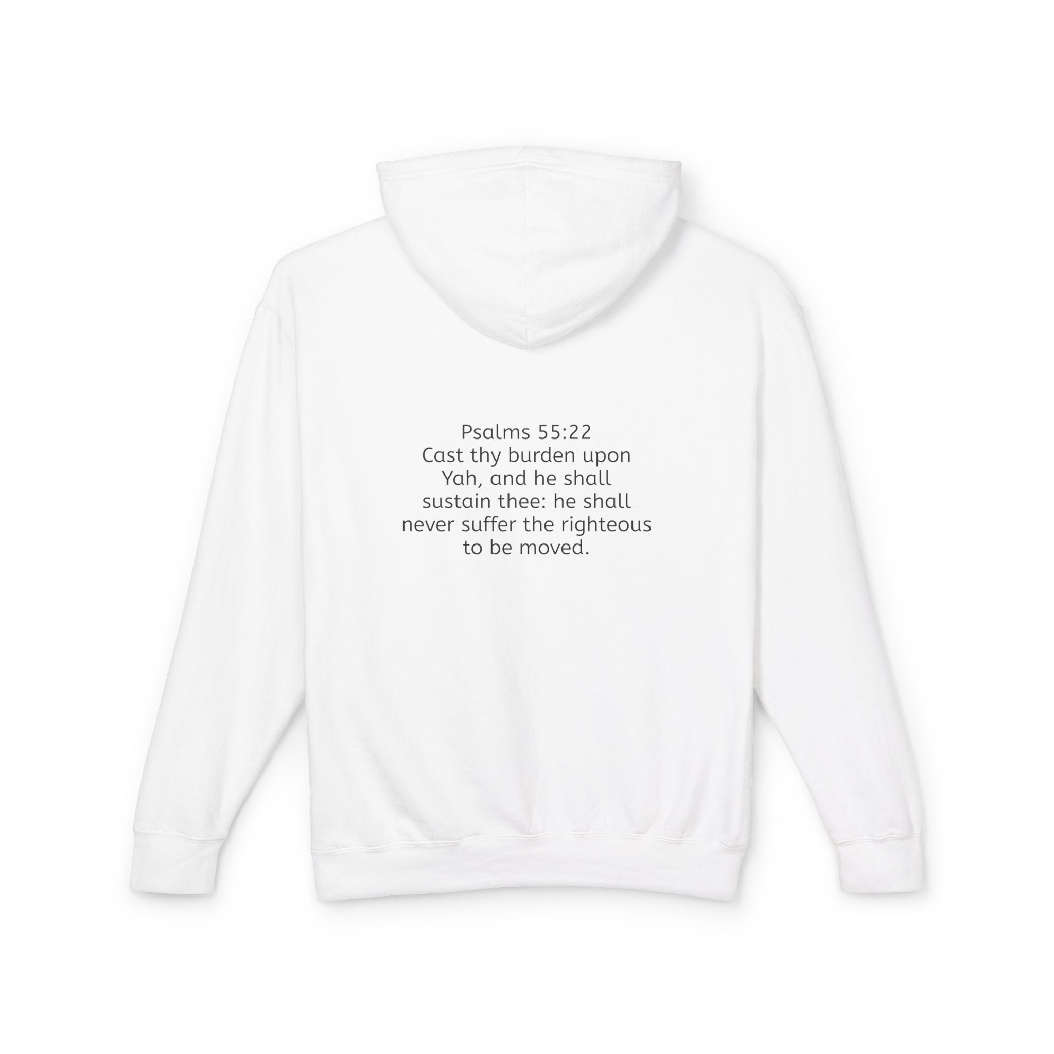 “It’s above me now” Unisex Lightweight Hooded Sweatshirt