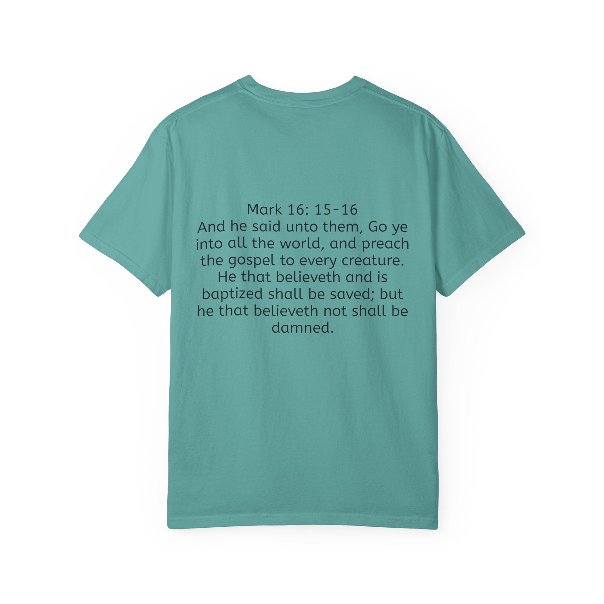 “Spread the gospel” Unisex Garment-Dyed T-shirt