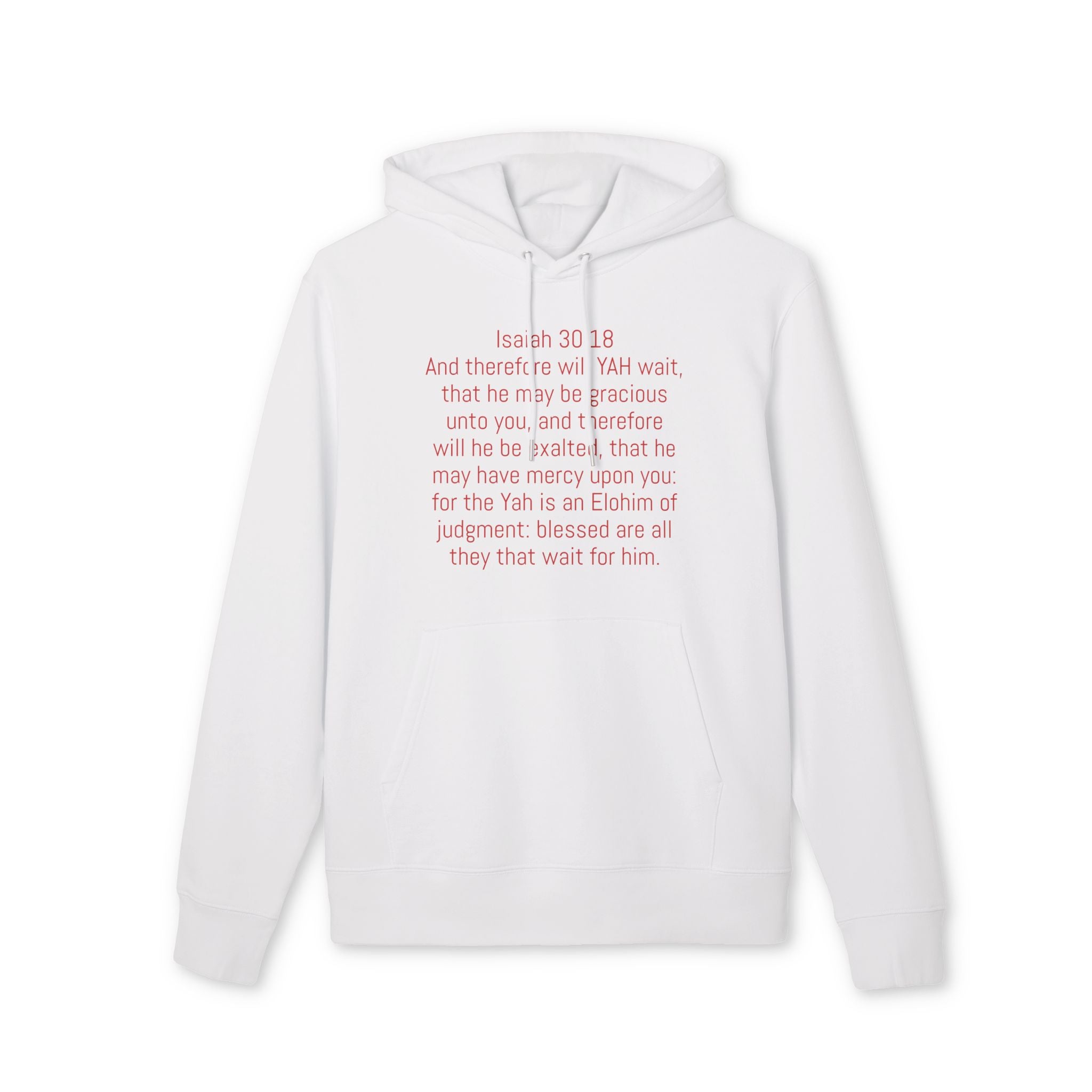 “YAH’S  plans” heavy Hoodie