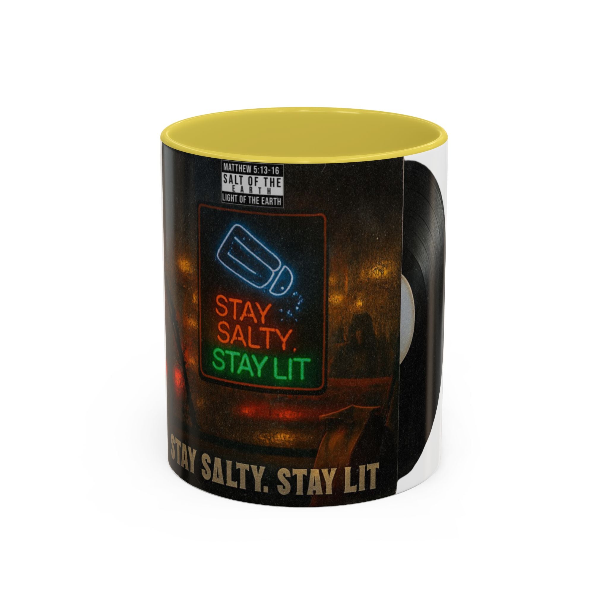 “Stay salty”  Colorful Mugs (11oz, 15oz)