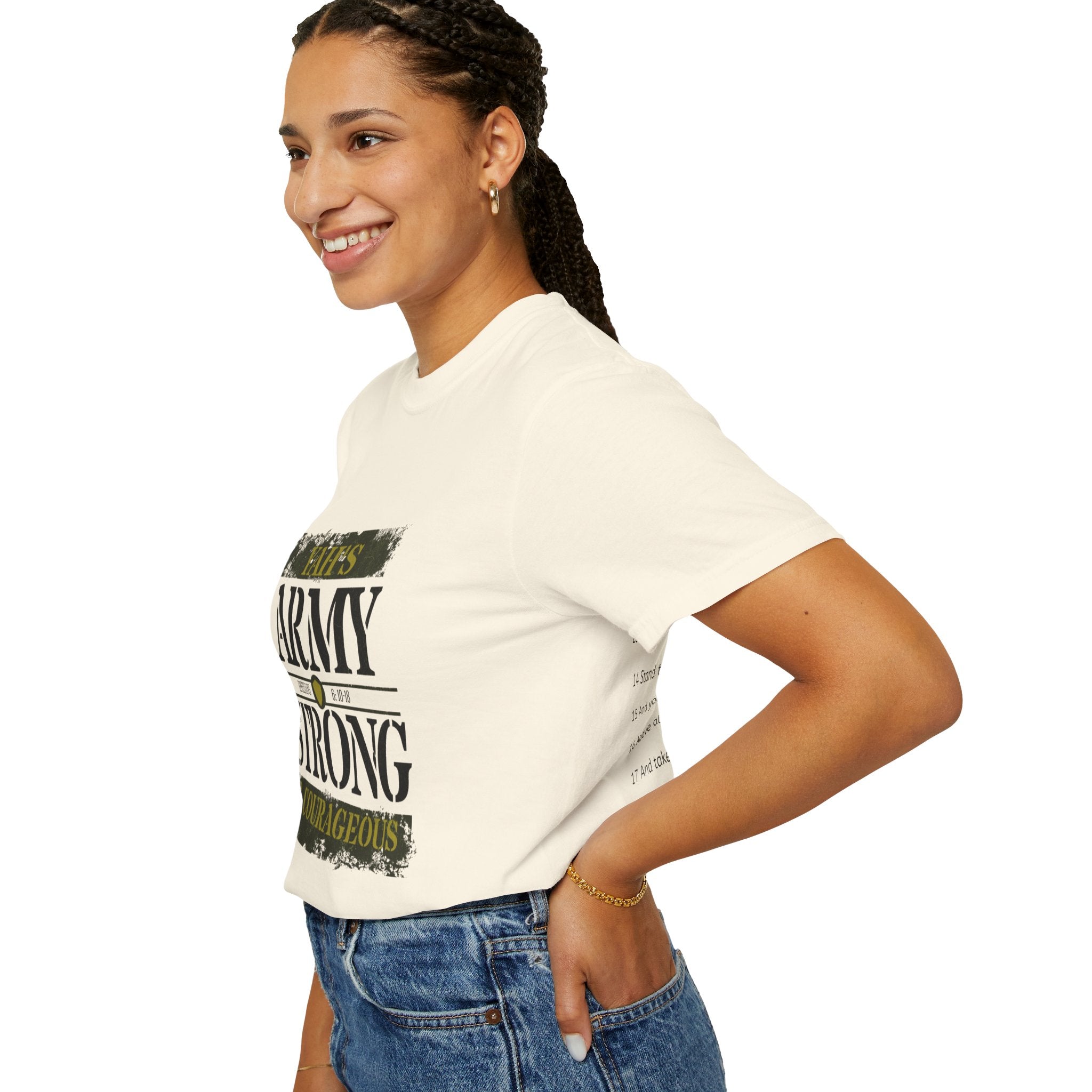 Women’s “Yah’s Army” Garment-Dyed T-shirt