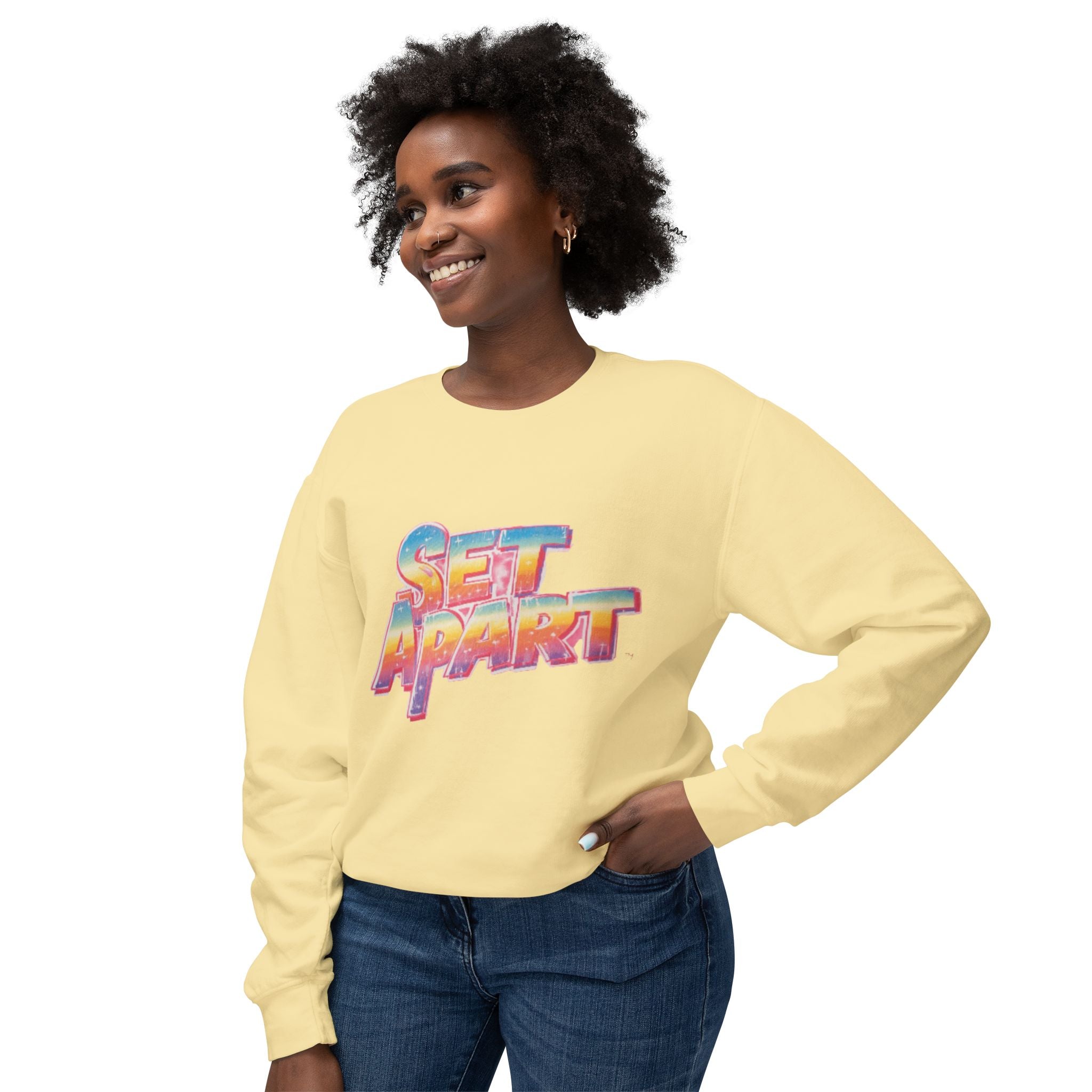 “Set apart” Women’s Lightweight Crewneck Sweatshirt