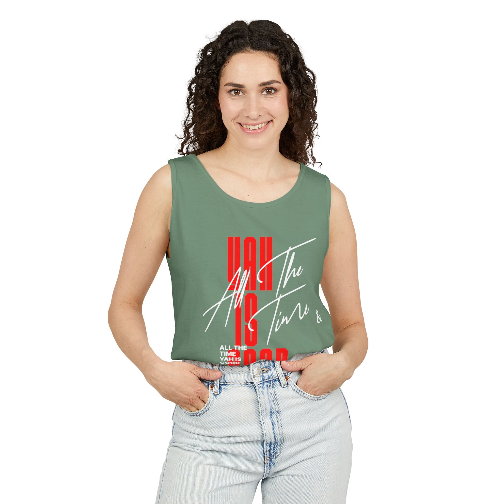 Unisex Yah is good Tank Top
