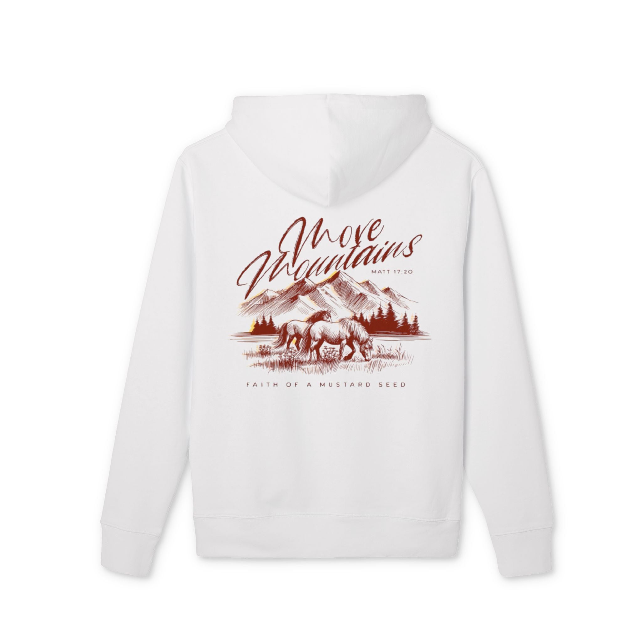 Women’s “Move mountains” Heavy Hoodie