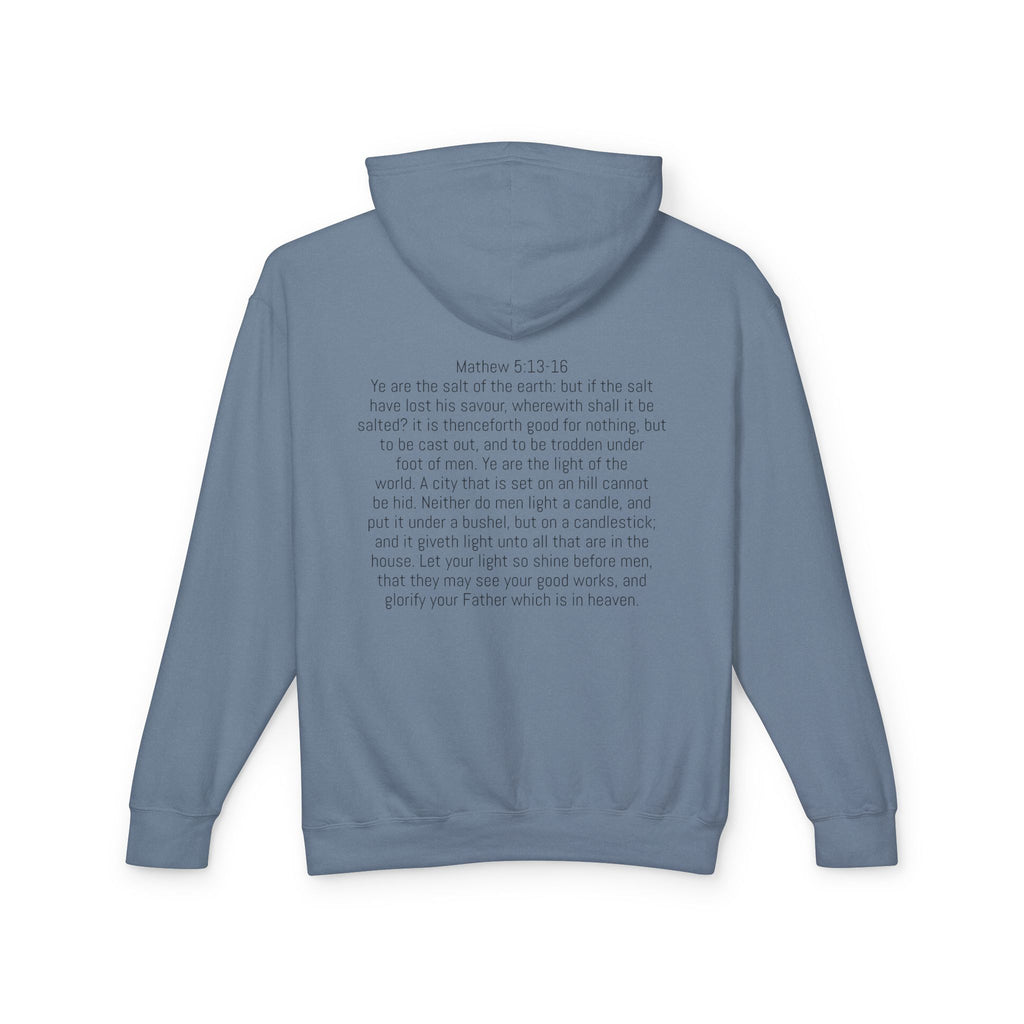 “Salty and lit” Unisex Lightweight Hooded Sweatshirt