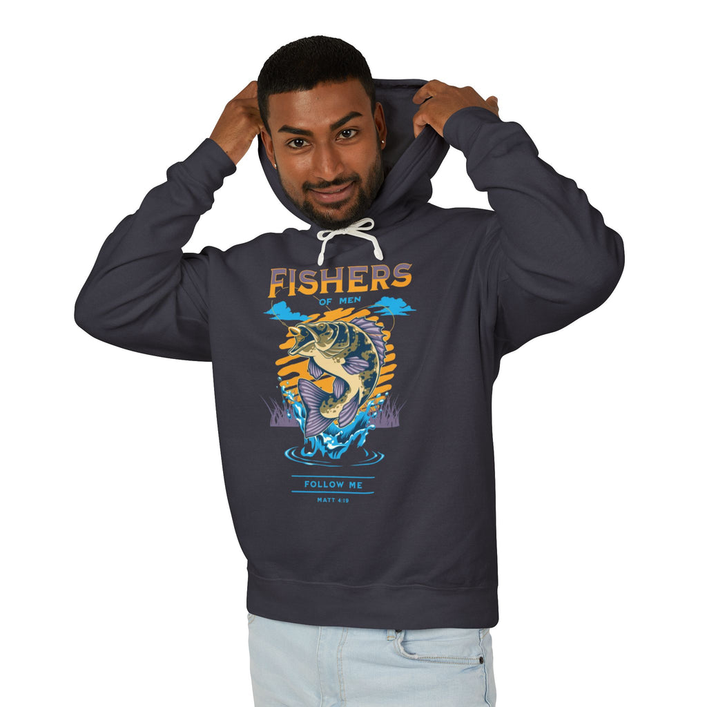 “Fishers of men” Lightweight Hooded Sweatshirt