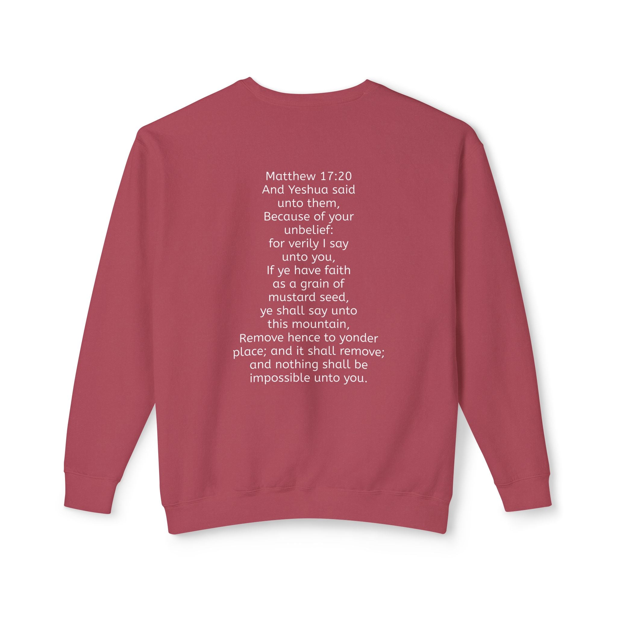 Move mountains Lightweight  Sweatshirt