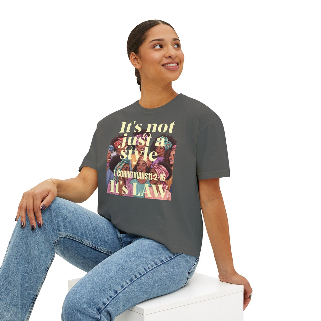 Not just a style Women's Boxy Tee