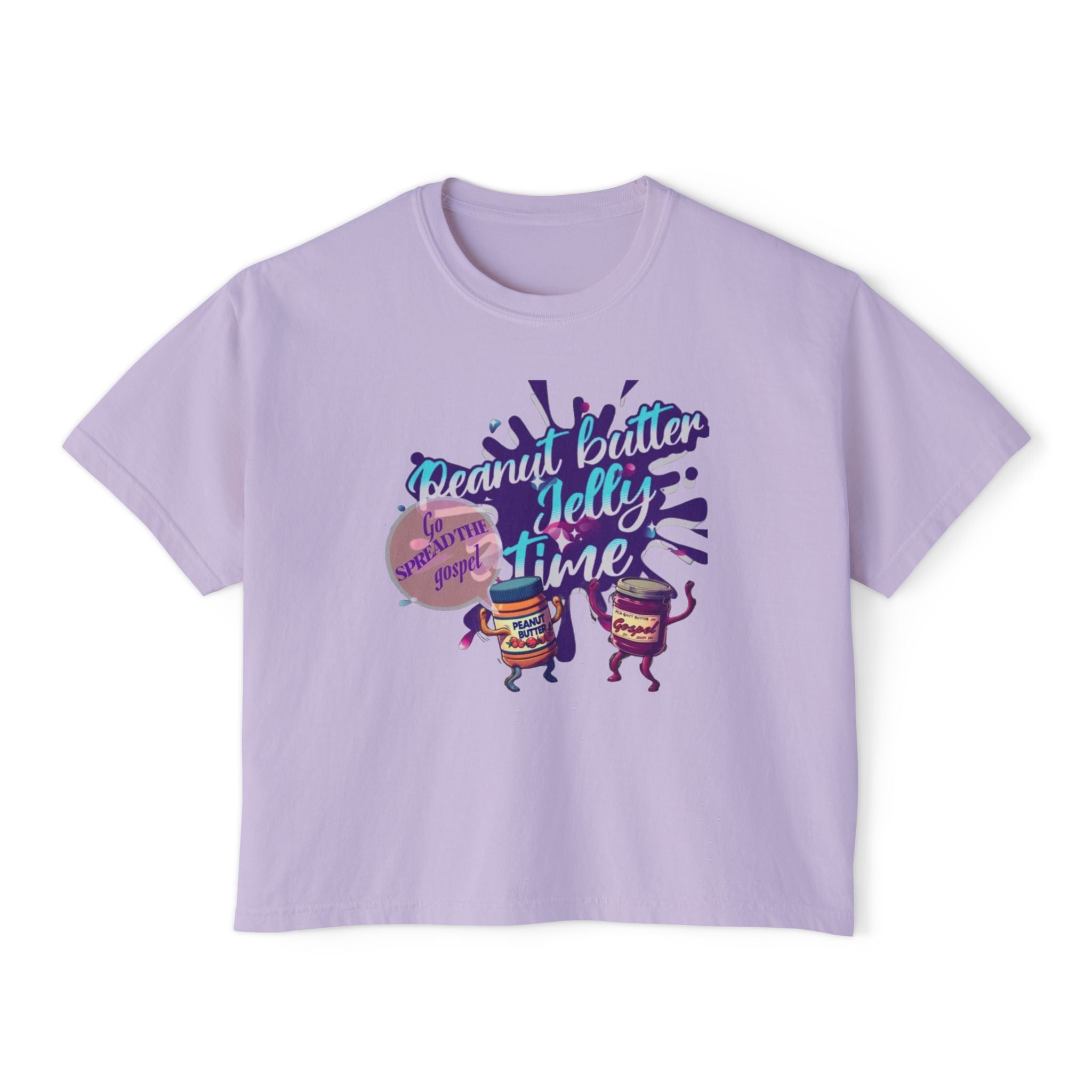 “Peanut butter jelly”  Women's Boxy Tee