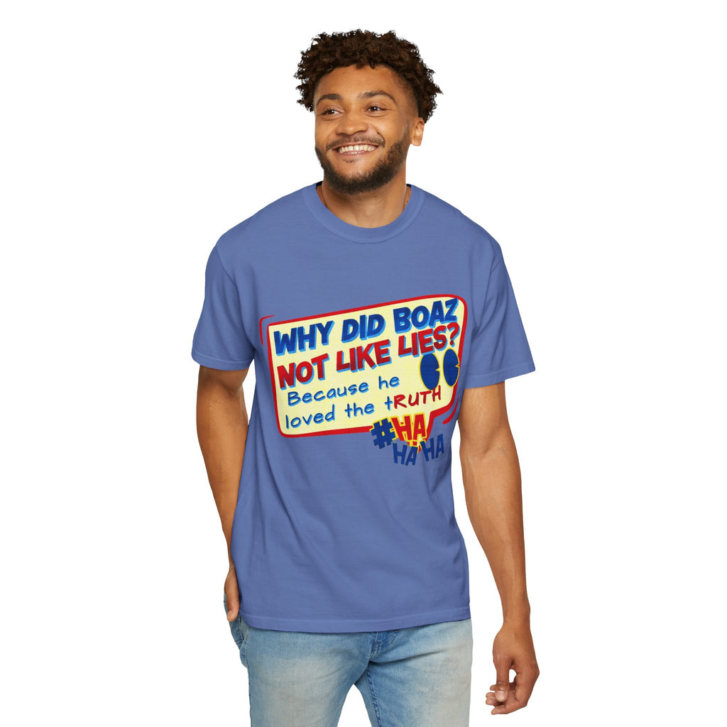 “Boaz” Unisex Garment-Dyed T-shirt