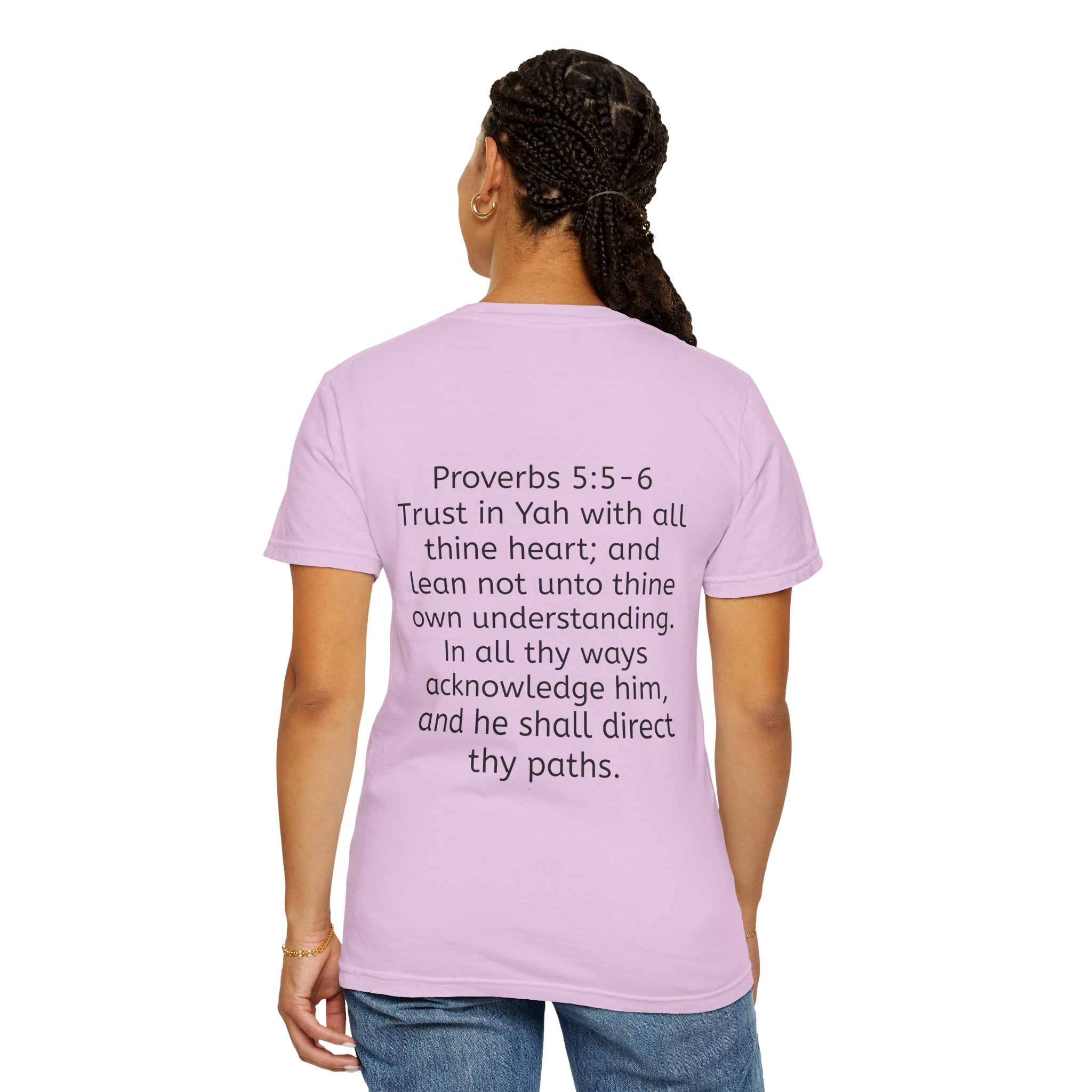 Women’s “LEAN NOT” Unisex Garment-Dyed T-shirt