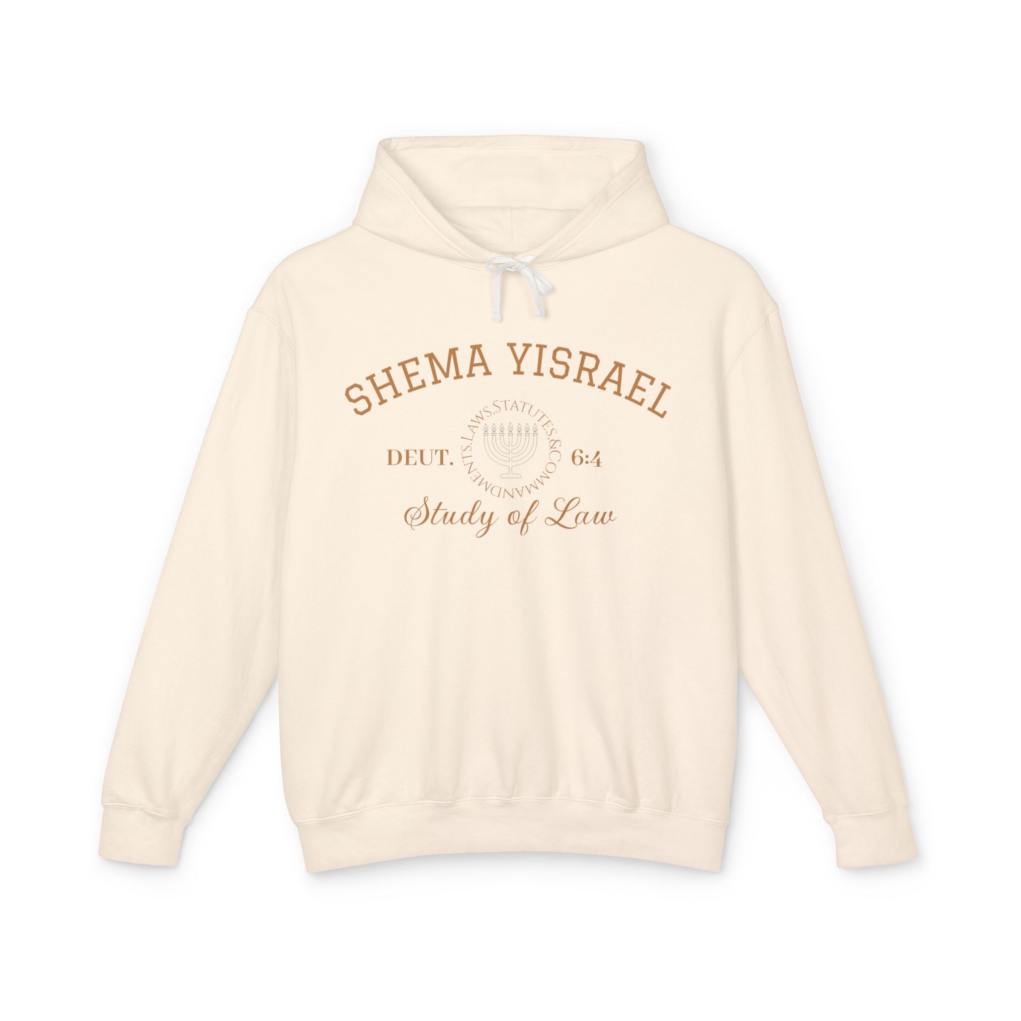Women’s “SHEMA YISRAEL university” Unisex Lightweight Hooded Sweatshirt