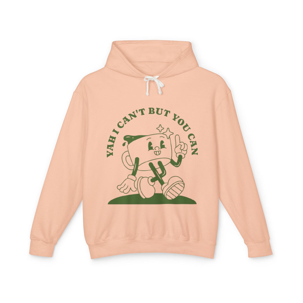 “Yah can” Unisex Lightweight Hooded Sweatshirt