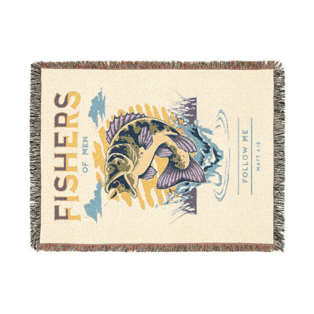 “Fishers of men” Woven Blanket
