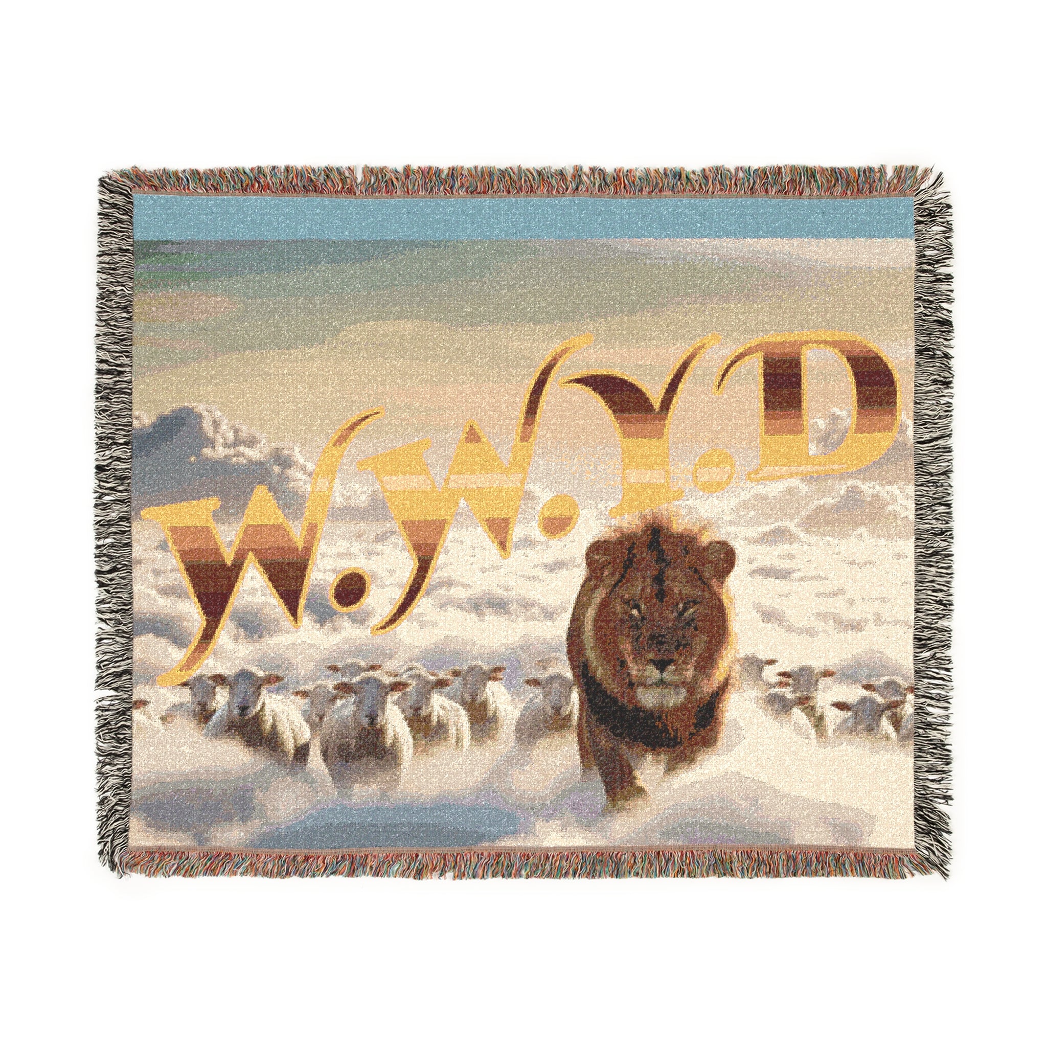 “Wwyd” Woven Blanket