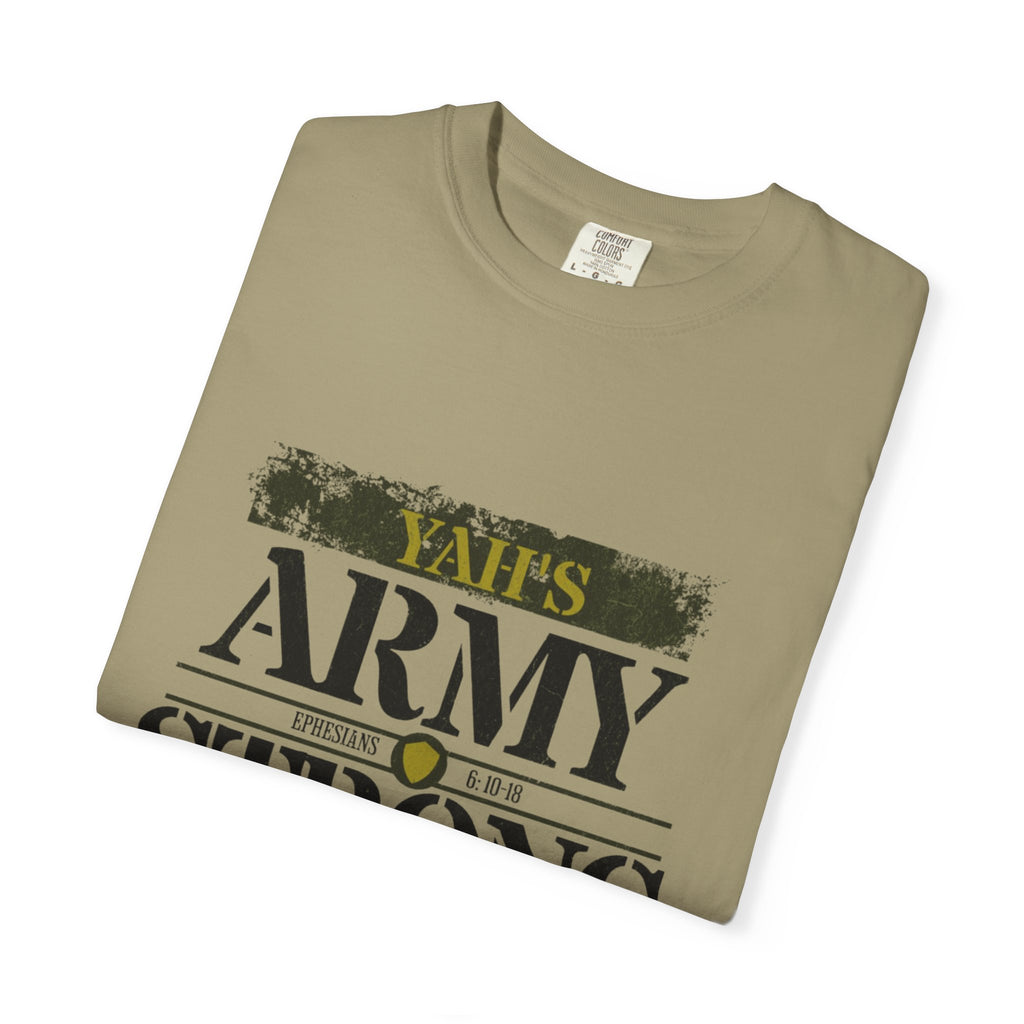 “Yah’s Army” Garment-Dyed T-shirt
