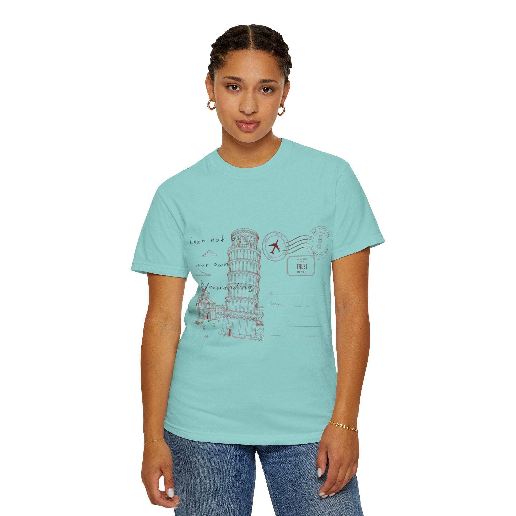 Women’s “LEAN NOT” Unisex Garment-Dyed T-shirt