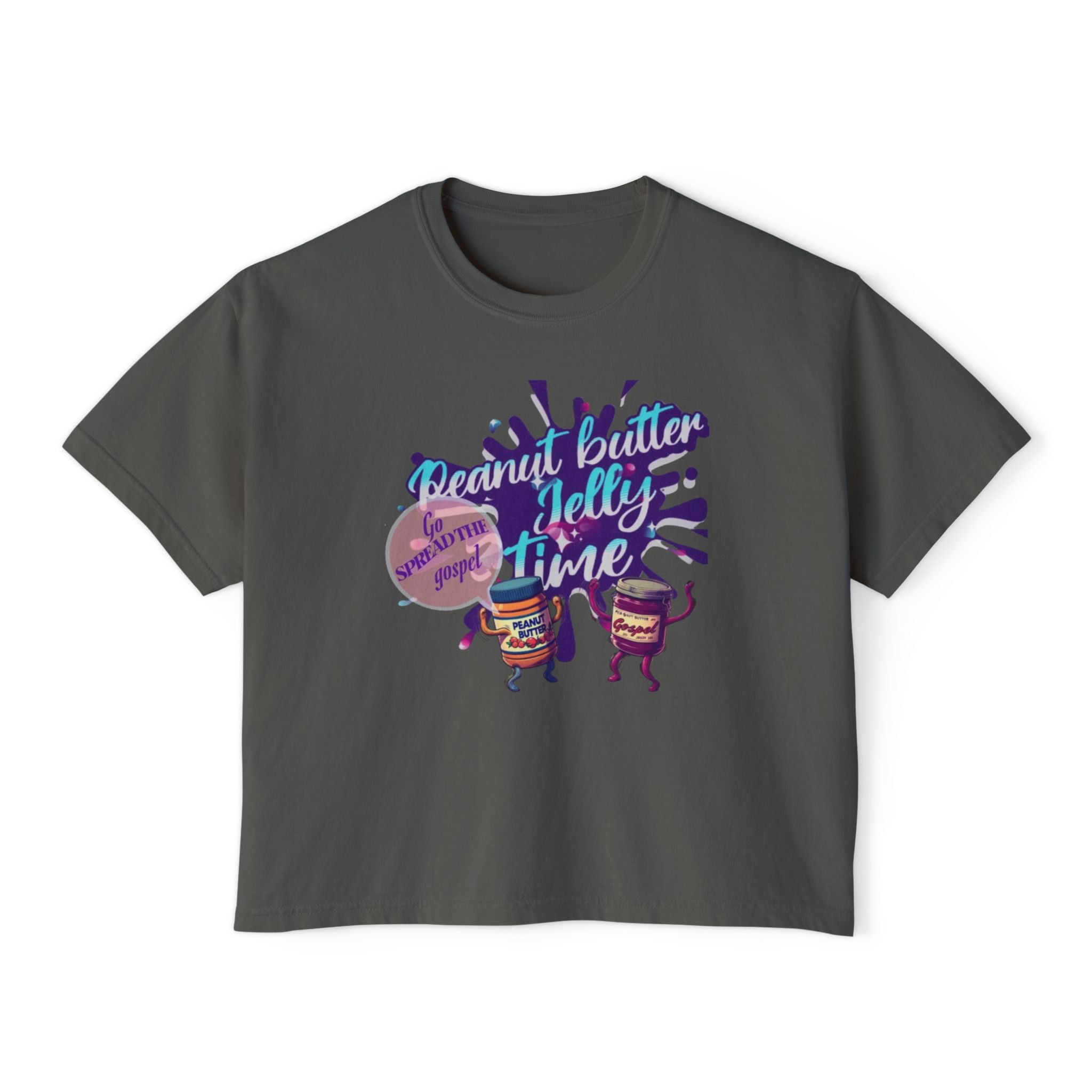 “Peanut butter jelly”  Women's Boxy Tee