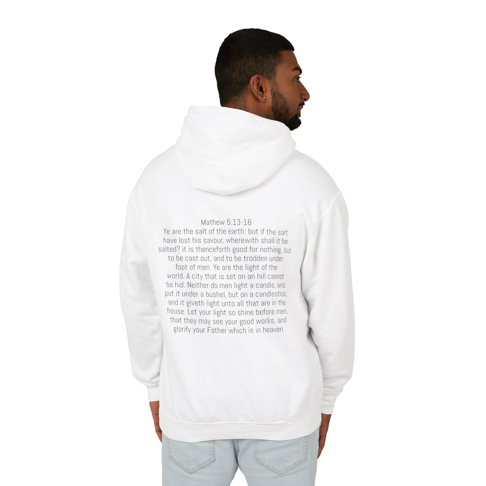 “Salty and lit” Unisex Lightweight Hooded Sweatshirt