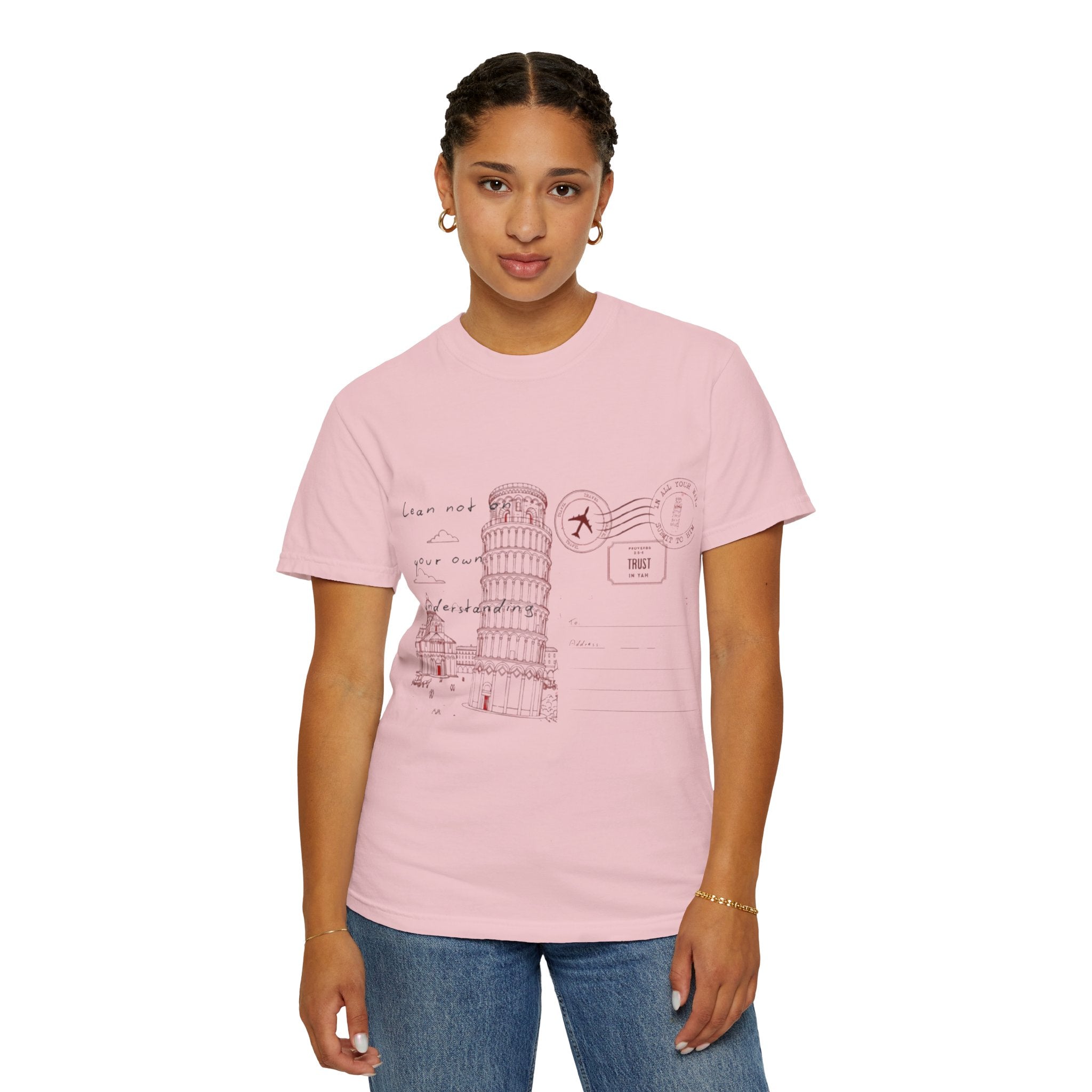 Women’s “LEAN NOT” Unisex Garment-Dyed T-shirt