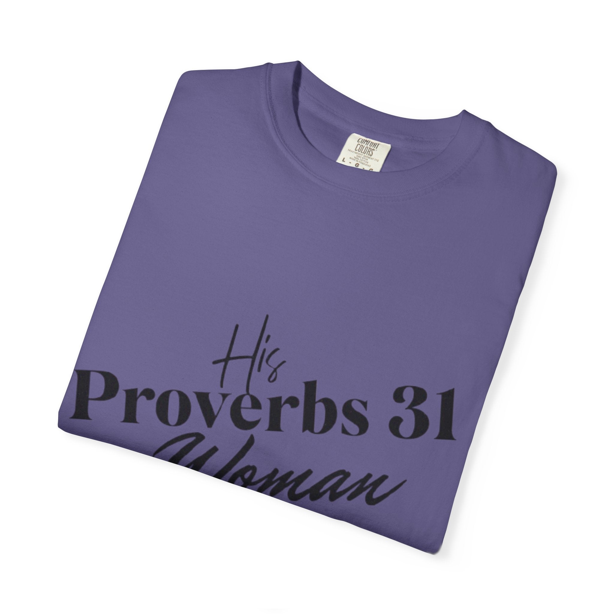 His Proverbs 31 T-shirt