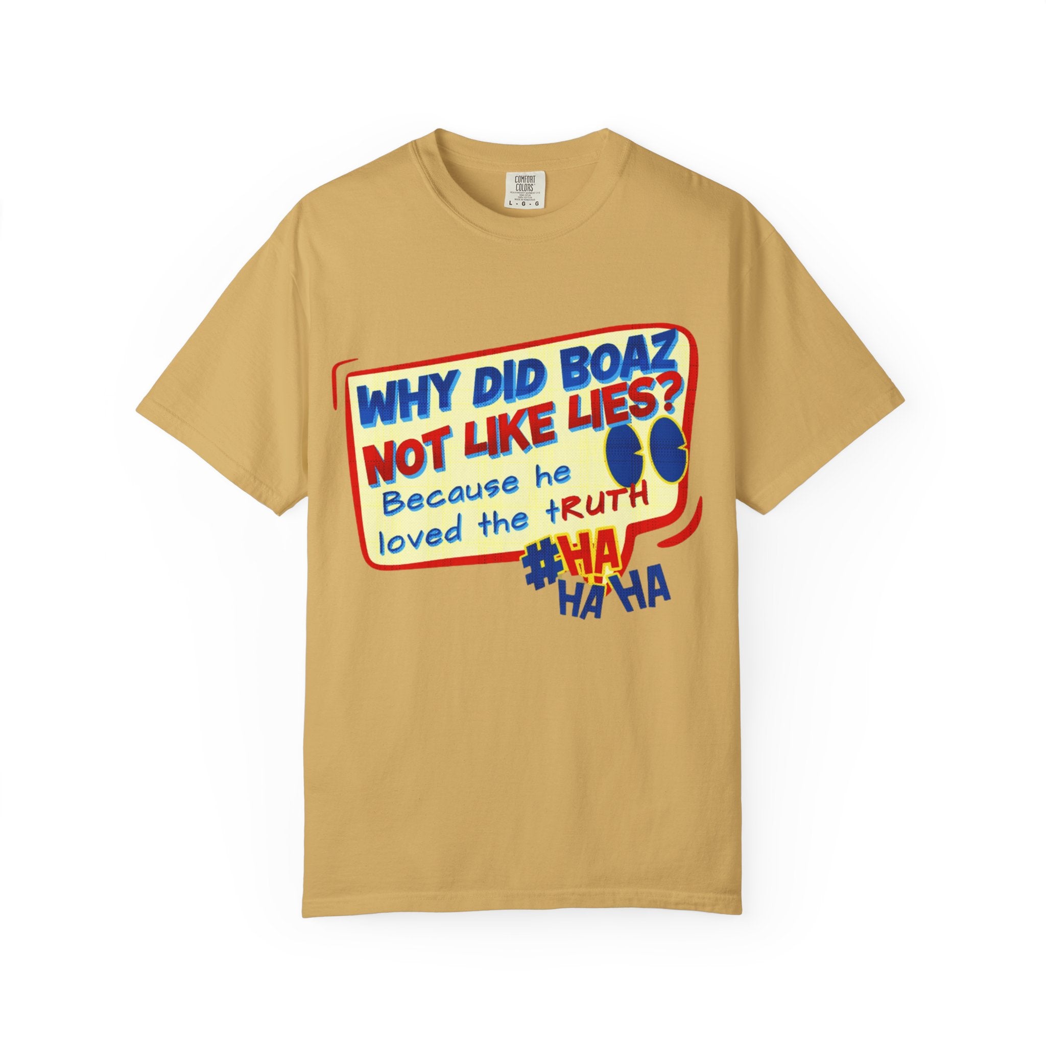 “Boaz” Unisex Garment-Dyed T-shirt