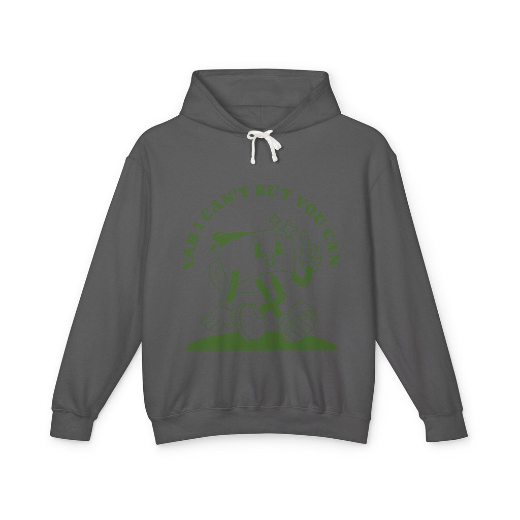 “Yah can” Unisex Lightweight Hooded Sweatshirt