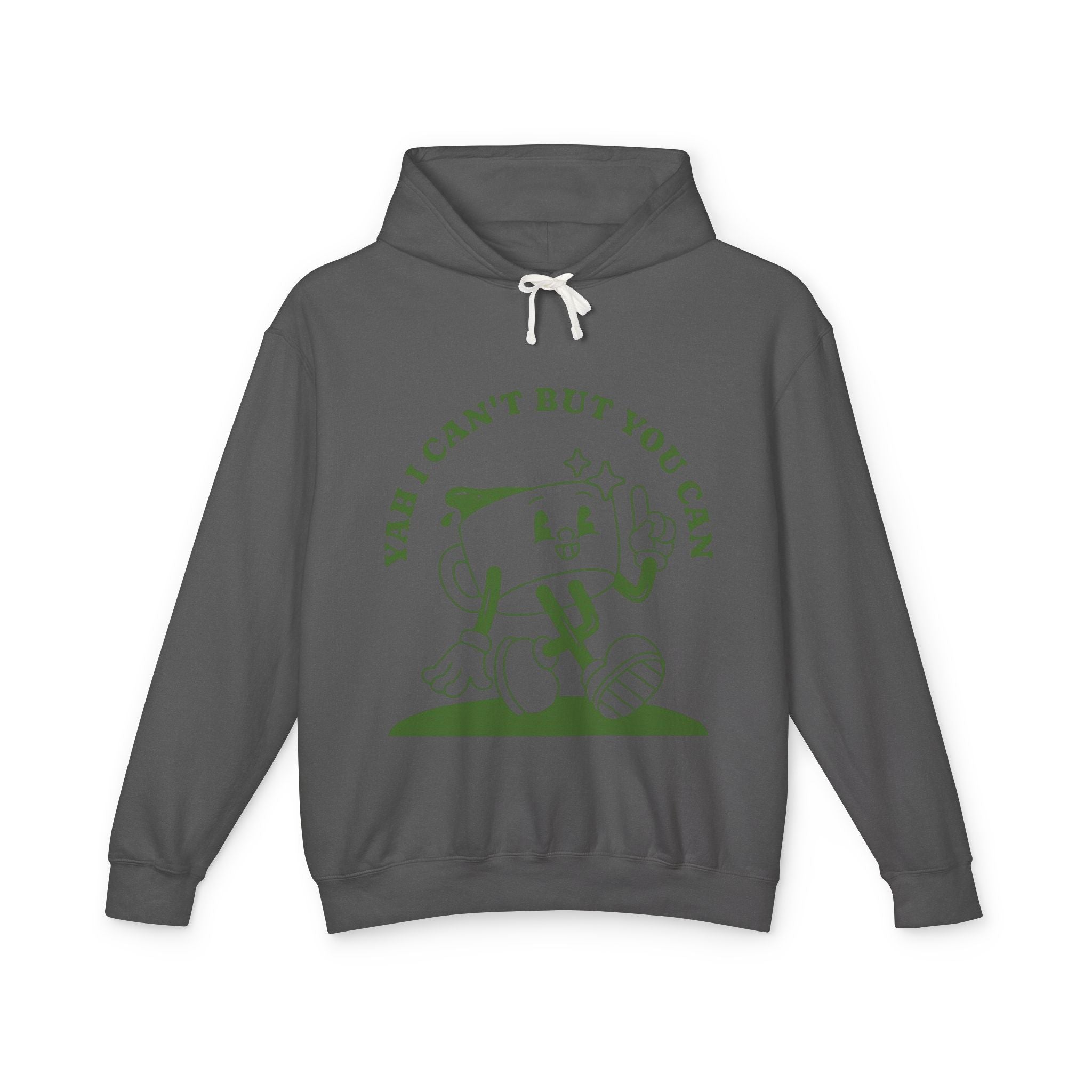 “Yah can” Unisex Lightweight Hooded Sweatshirt
