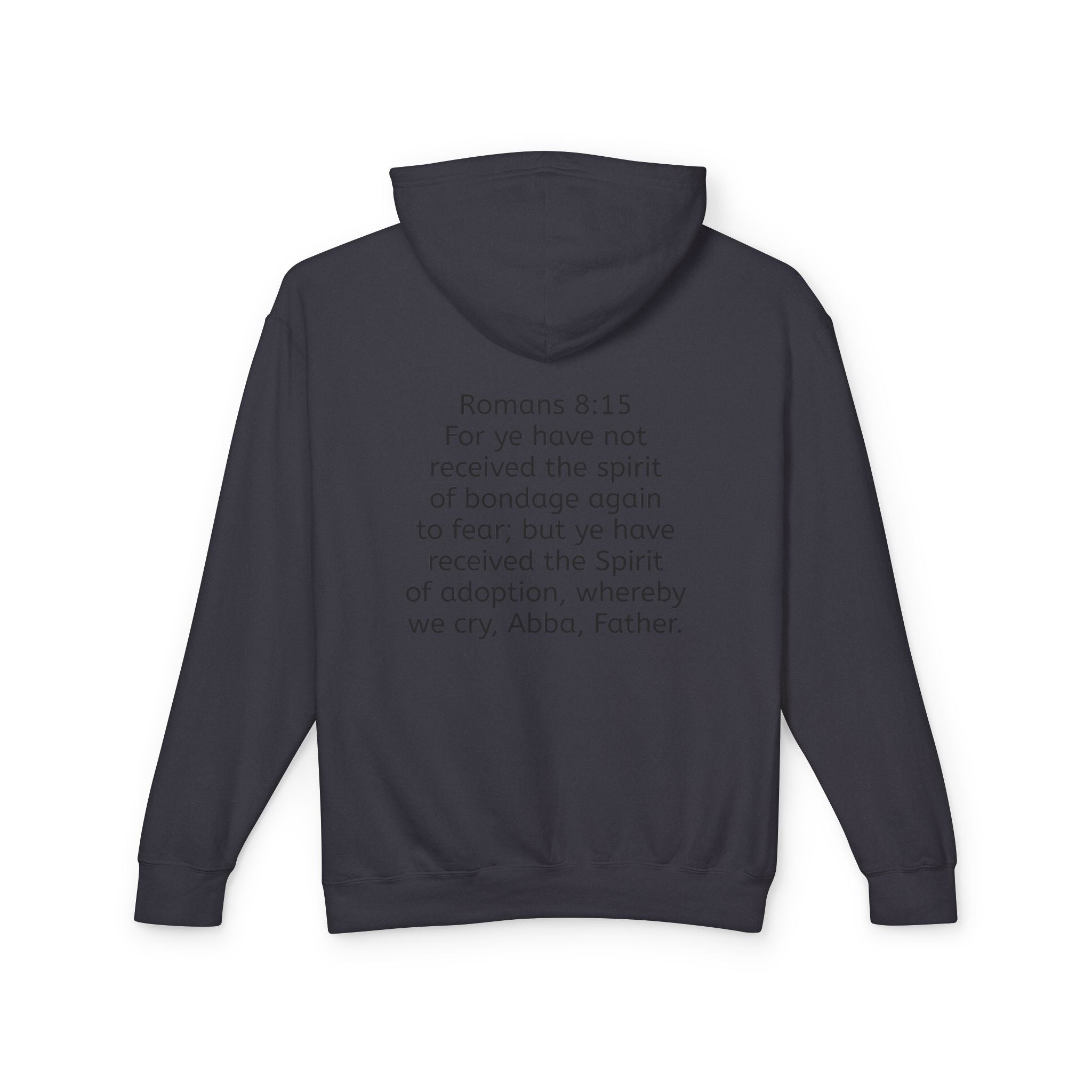 “No longer a slave” Unisex Lightweight Hooded Sweatshirt