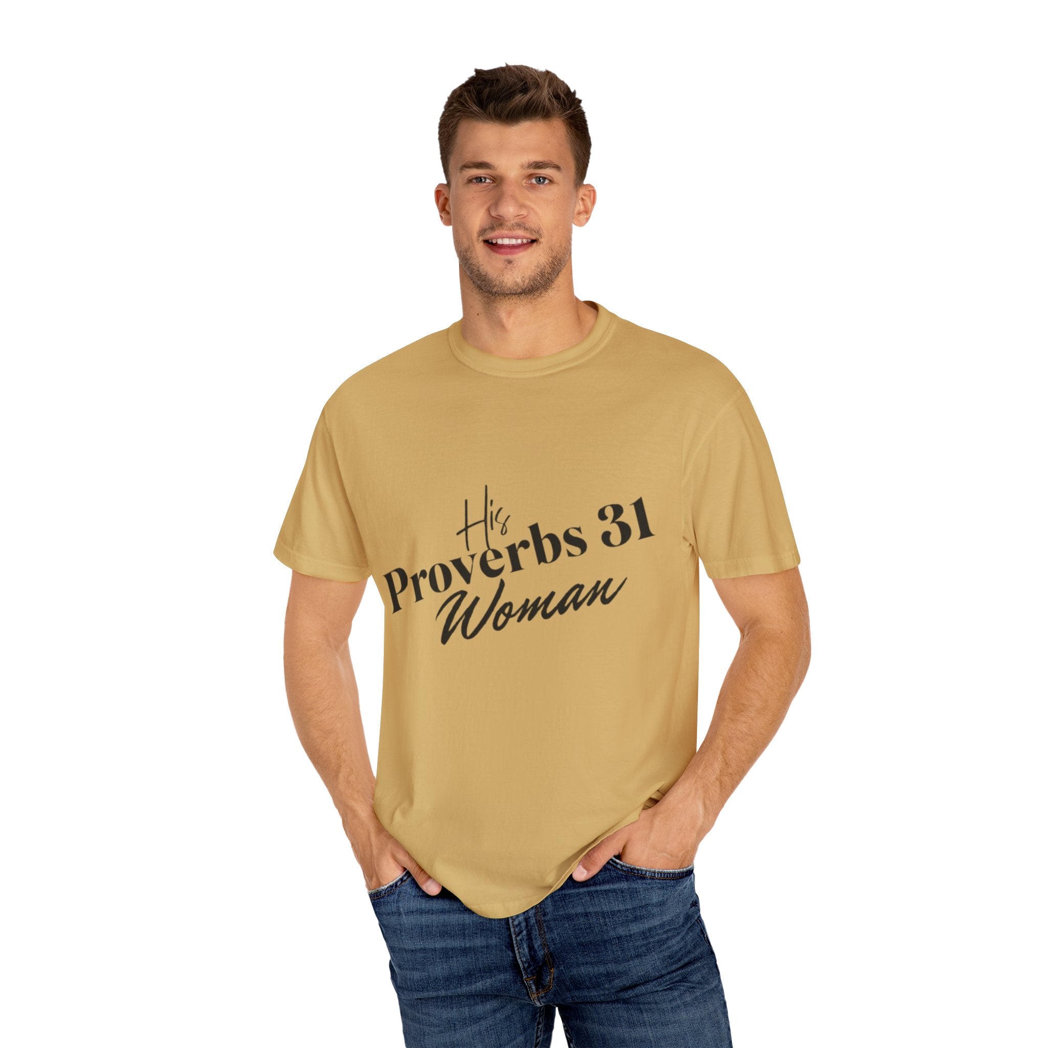 His Proverbs 31 T-shirt